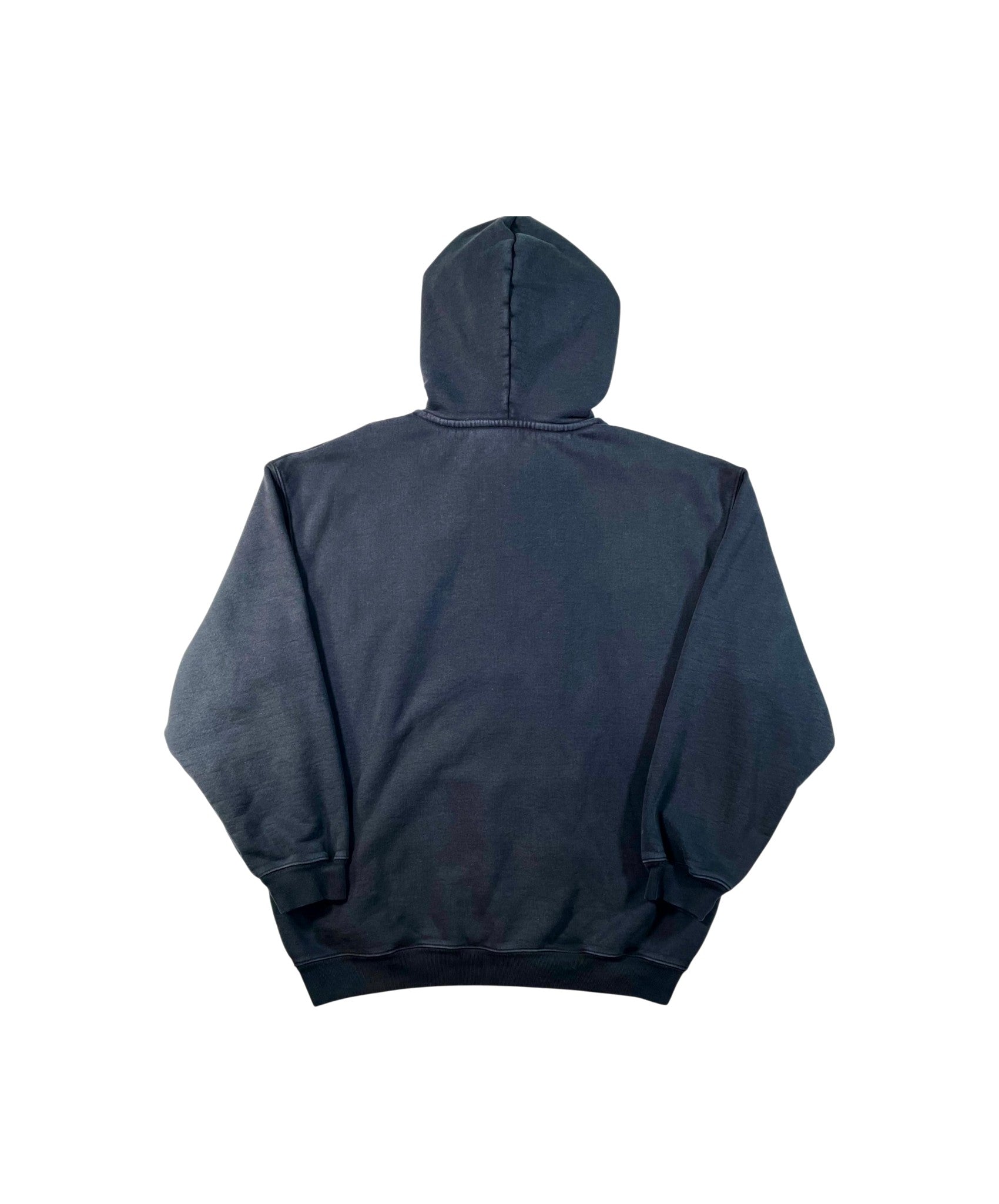 Balenciaga Trademark Logo Black Wash Hoodie