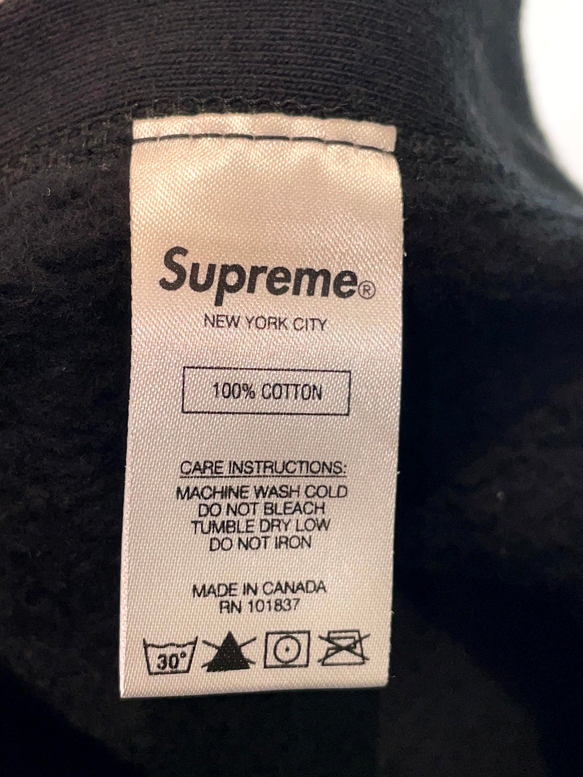 Supreme KAWS Black Hoodie