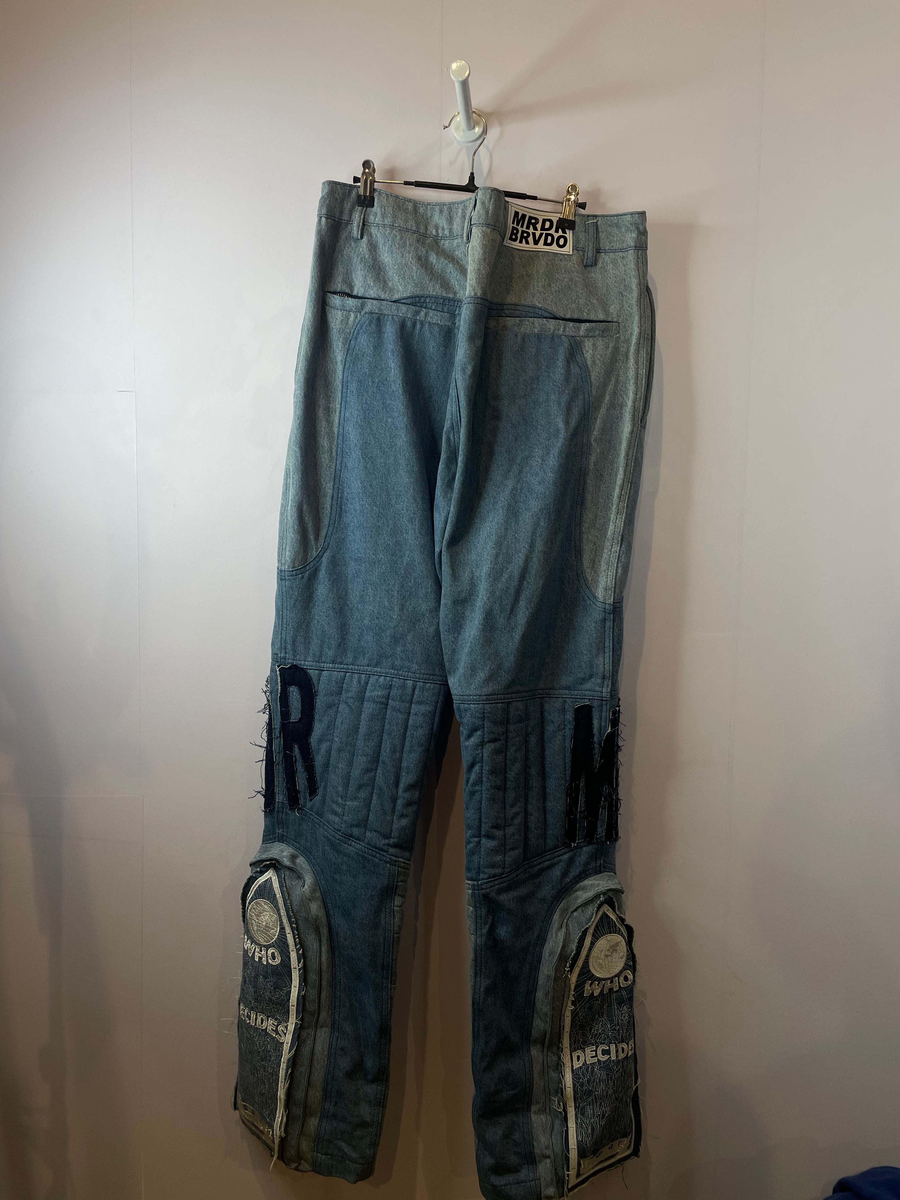 WDW Motif Blue Denim Jeans Used 36