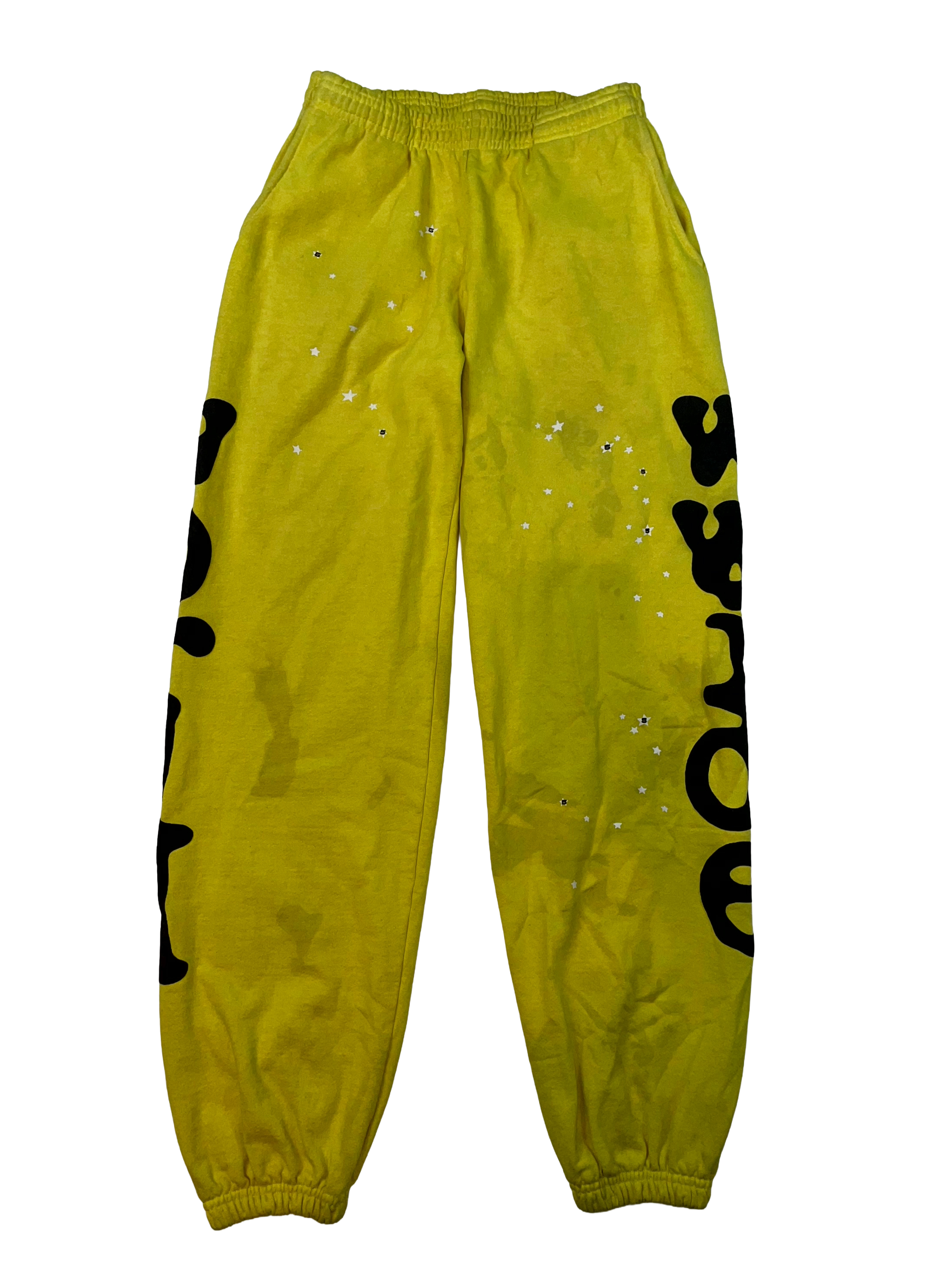 Sp5der Beluga Yellow Sweats