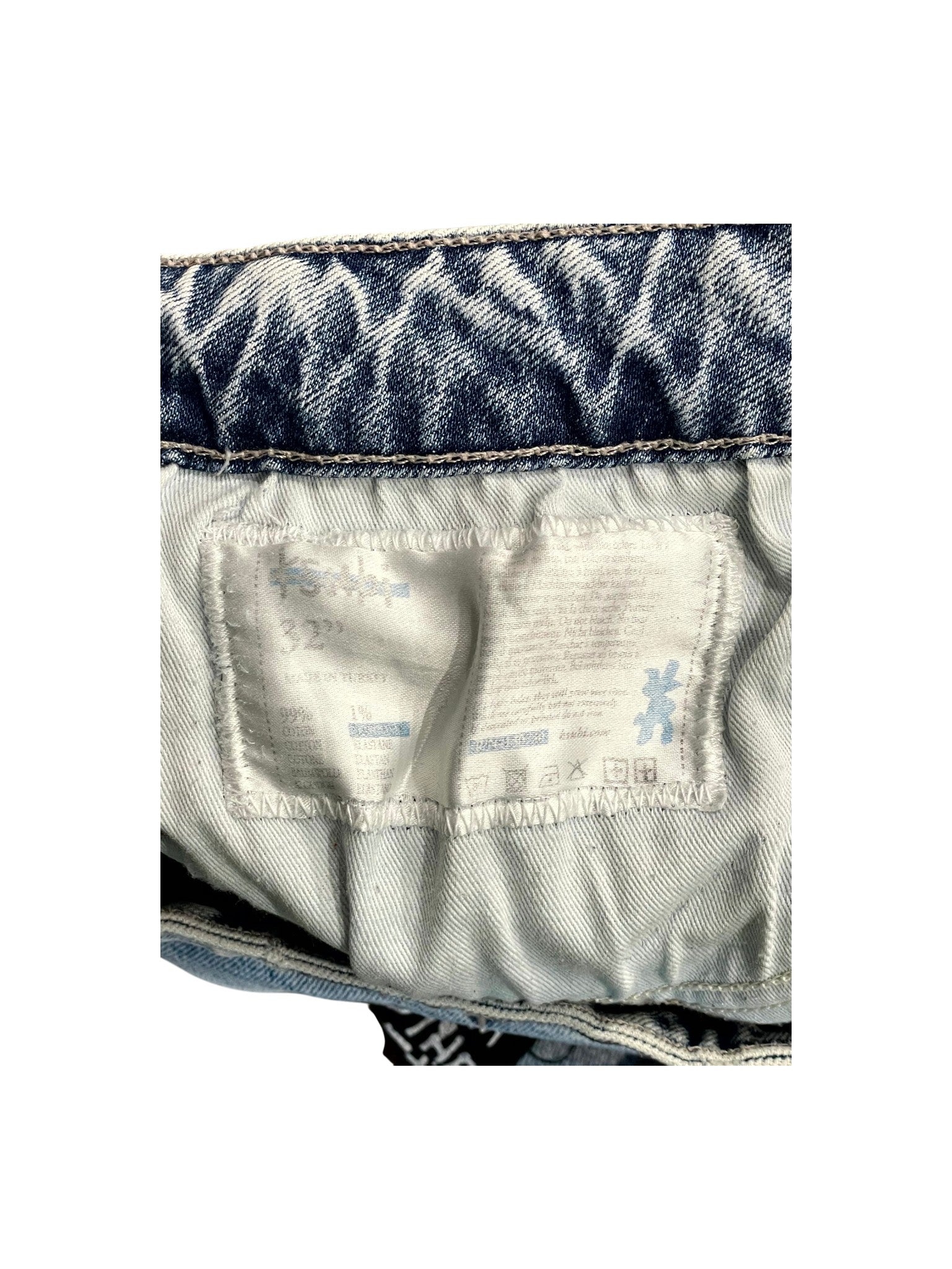Ksubi Plain Ripped Light Wash Jeans