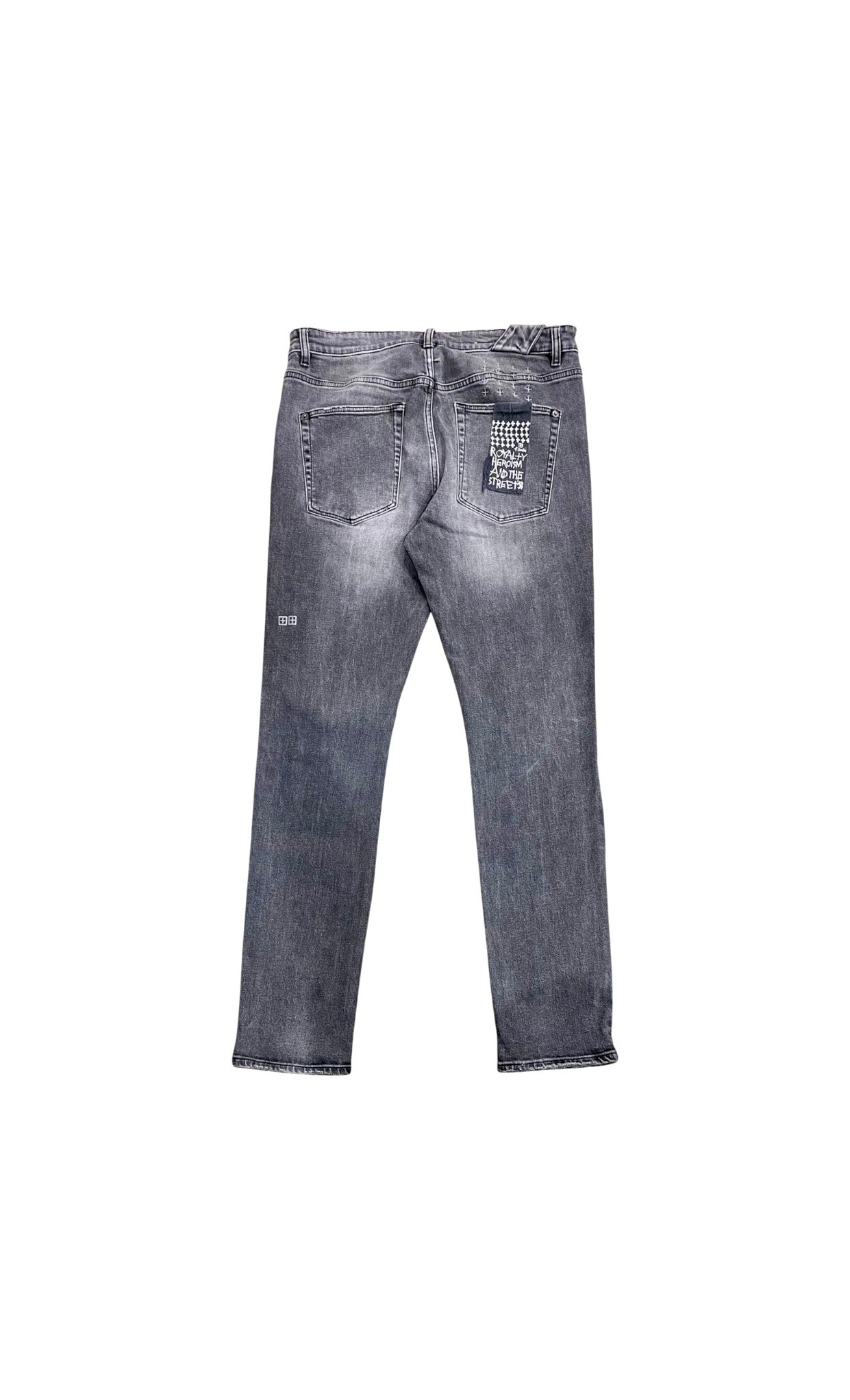 Ksubi Plain Black Wash Jeans