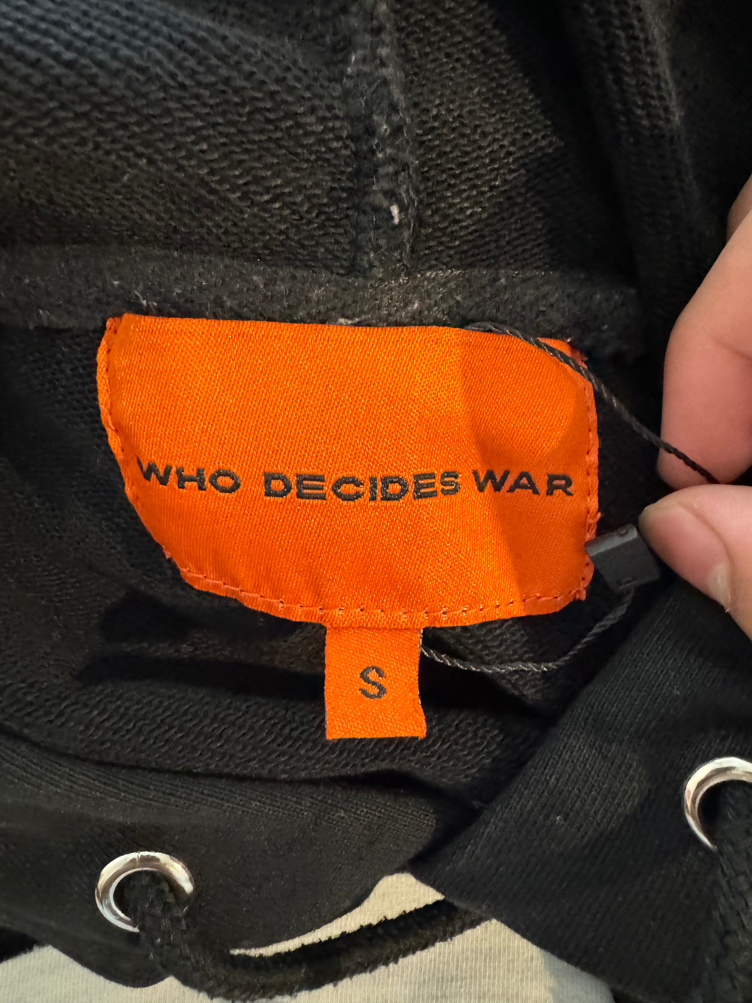 WDW MRDR BRVDO Studded Hoodie Black Used Small