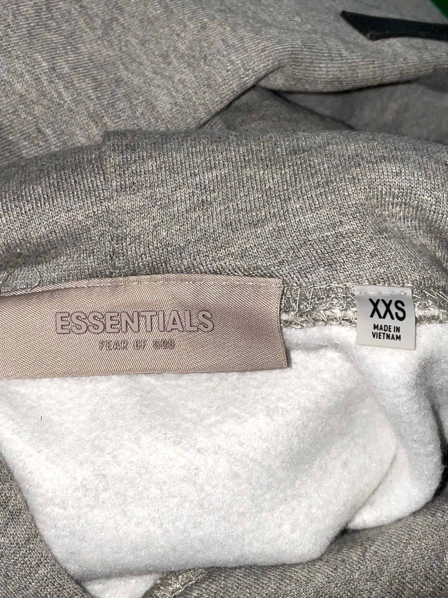 Essentials Dark Oatmeal Hoodie