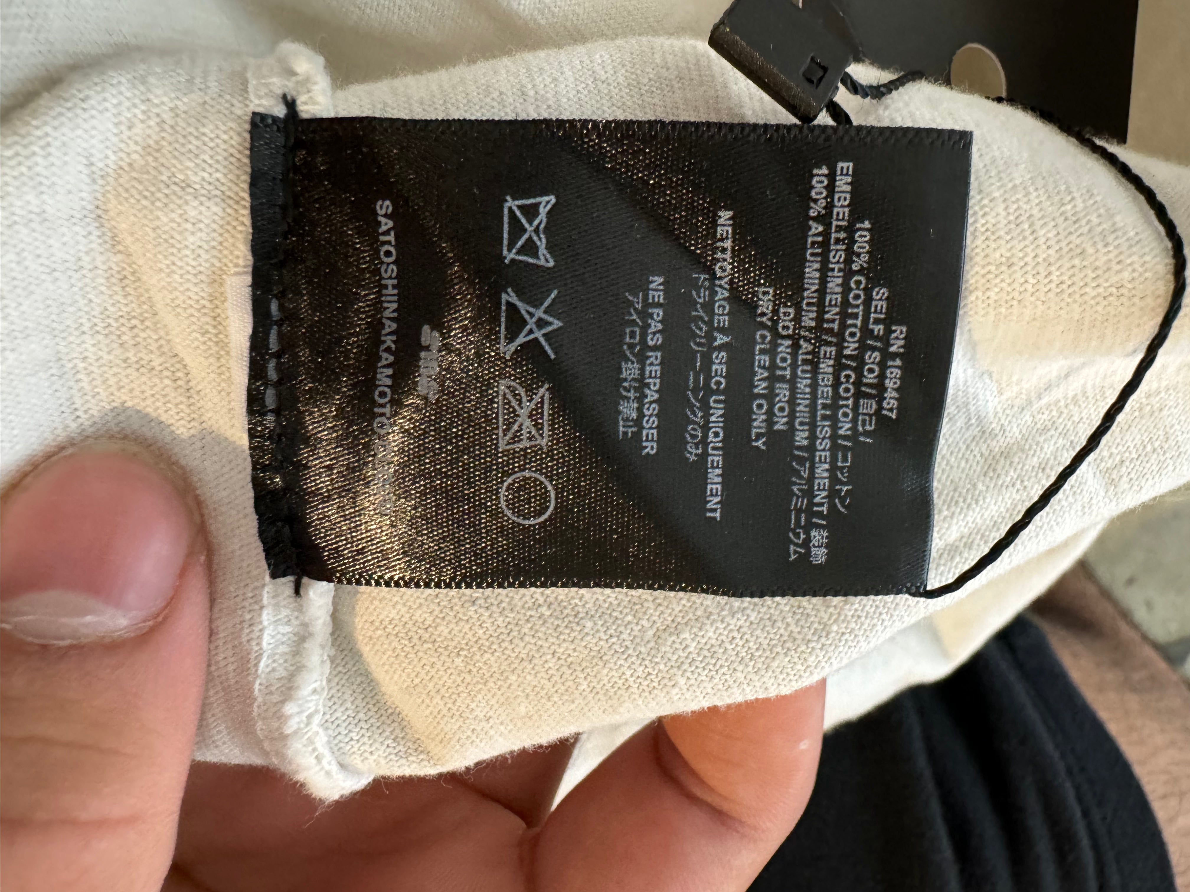 Satoshi Nakamoto Psychology Tee White New With Tags Medium