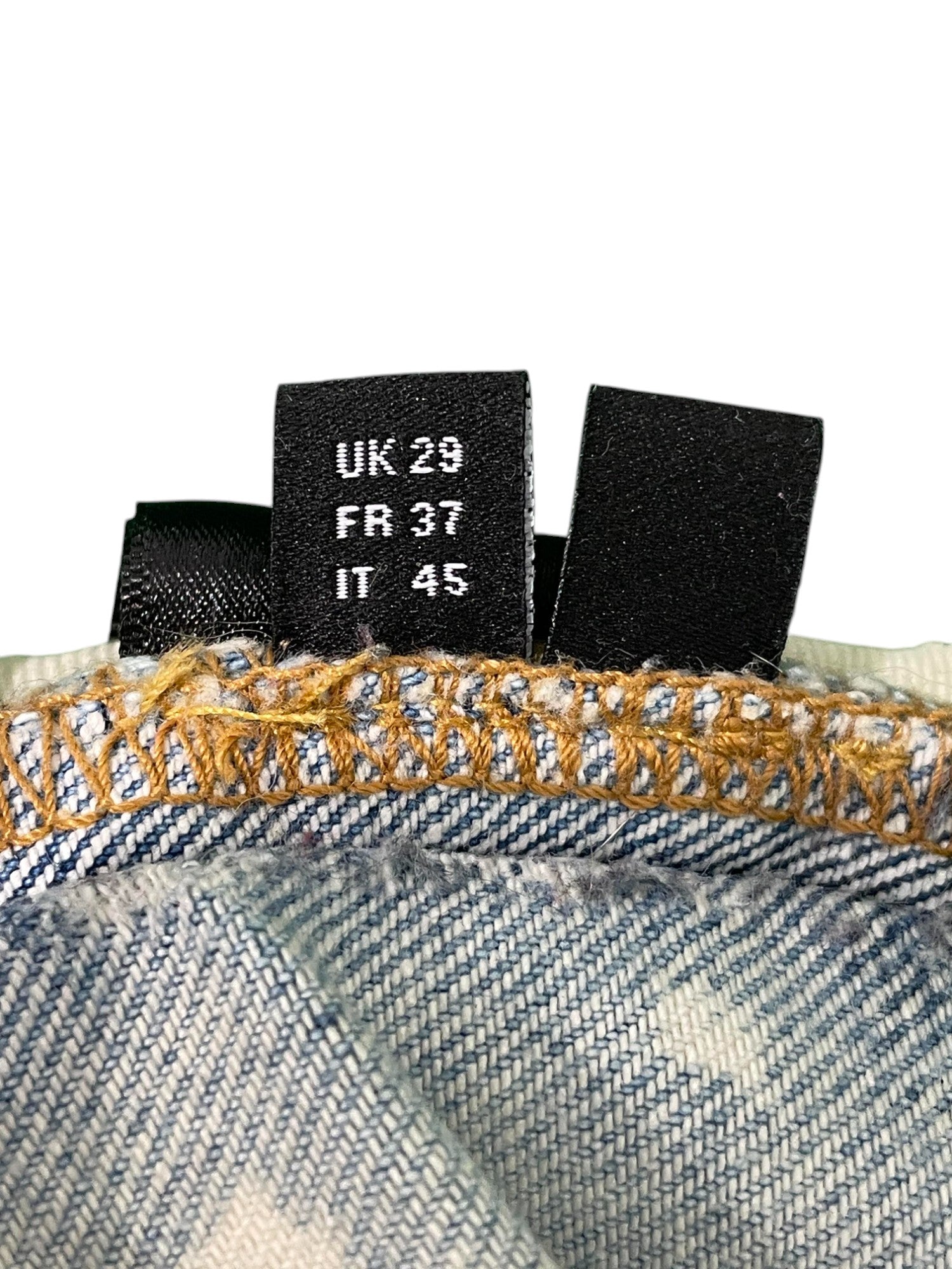 Amiri Thrasher Bleached Star Light Wash Blue Jeans