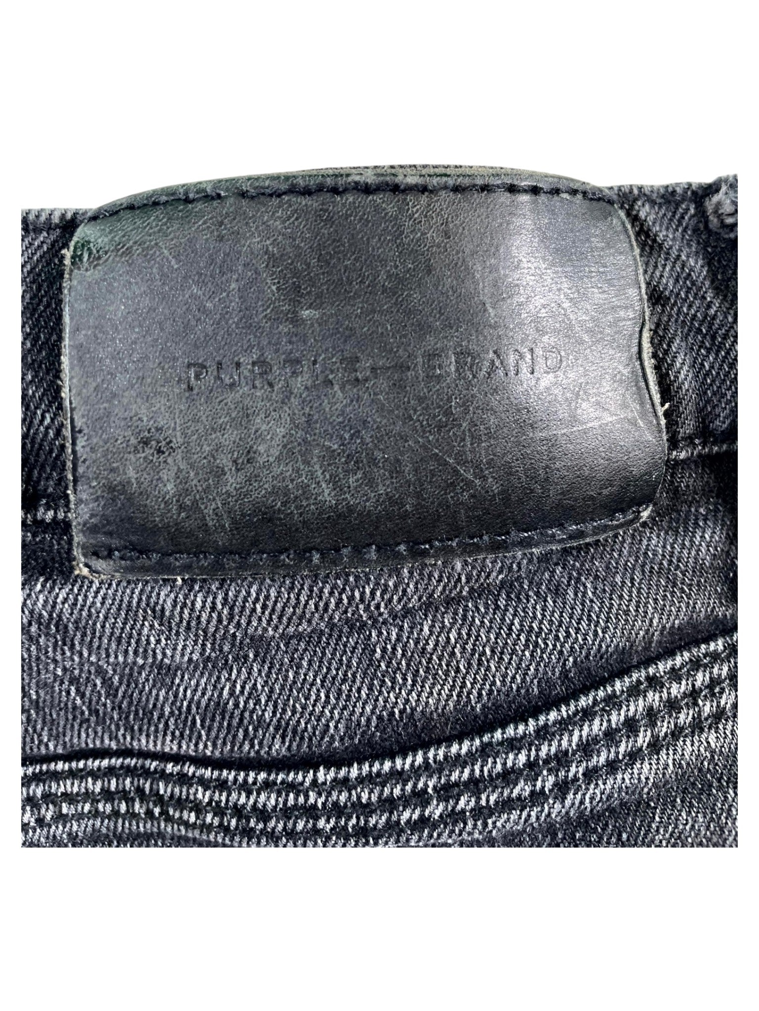 Purple Brand Black Wash Jeans