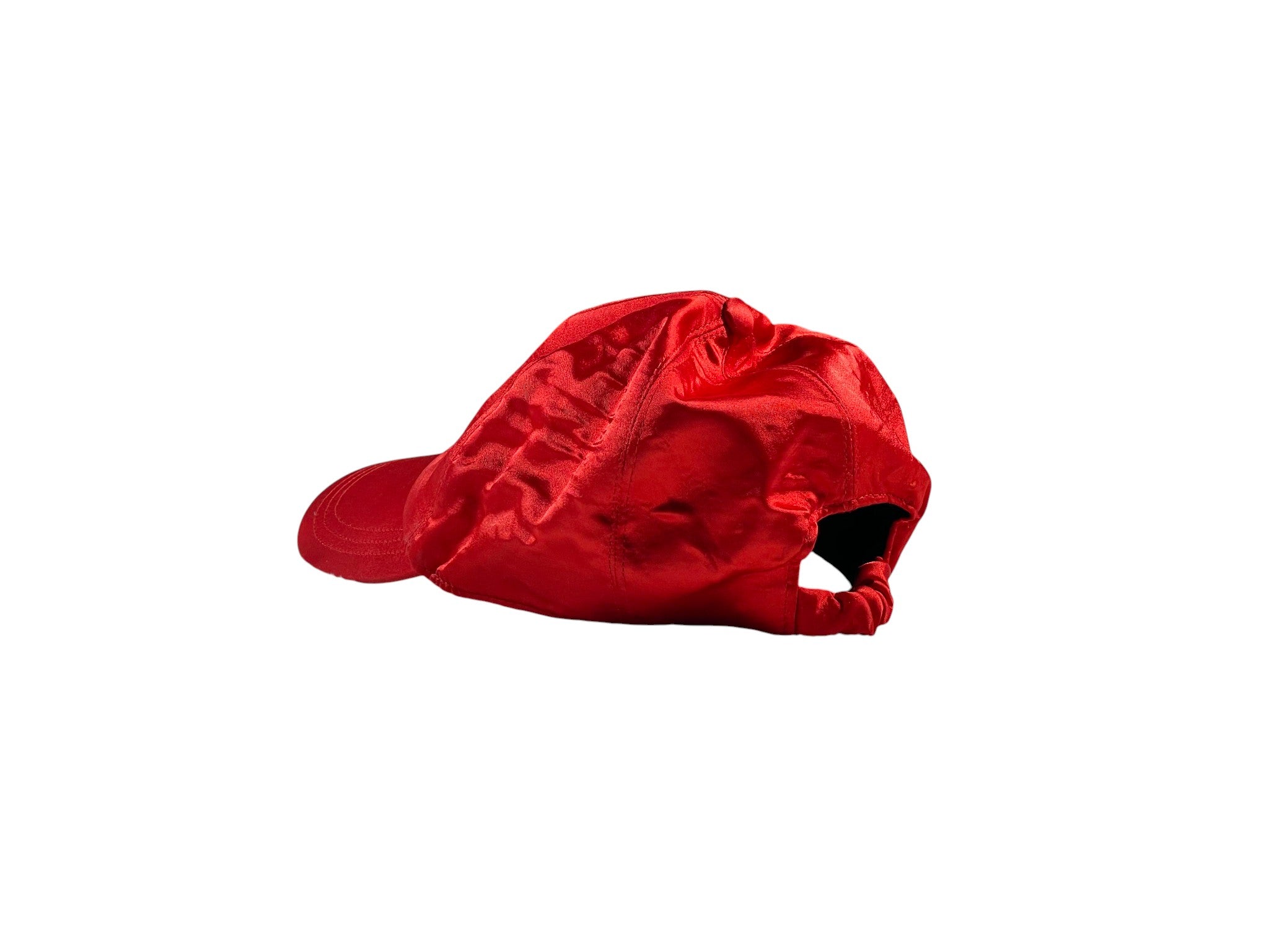 Prada Red Nylon Hat