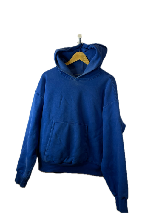 YZY Gap Blue Hoodie Used Medium