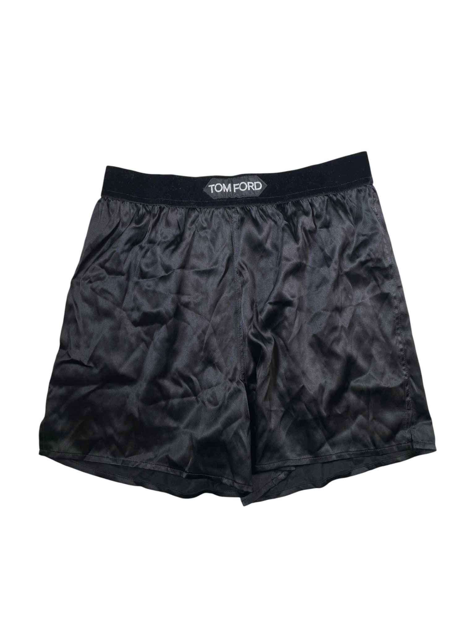 Tom Ford Silk Women Black Shorts