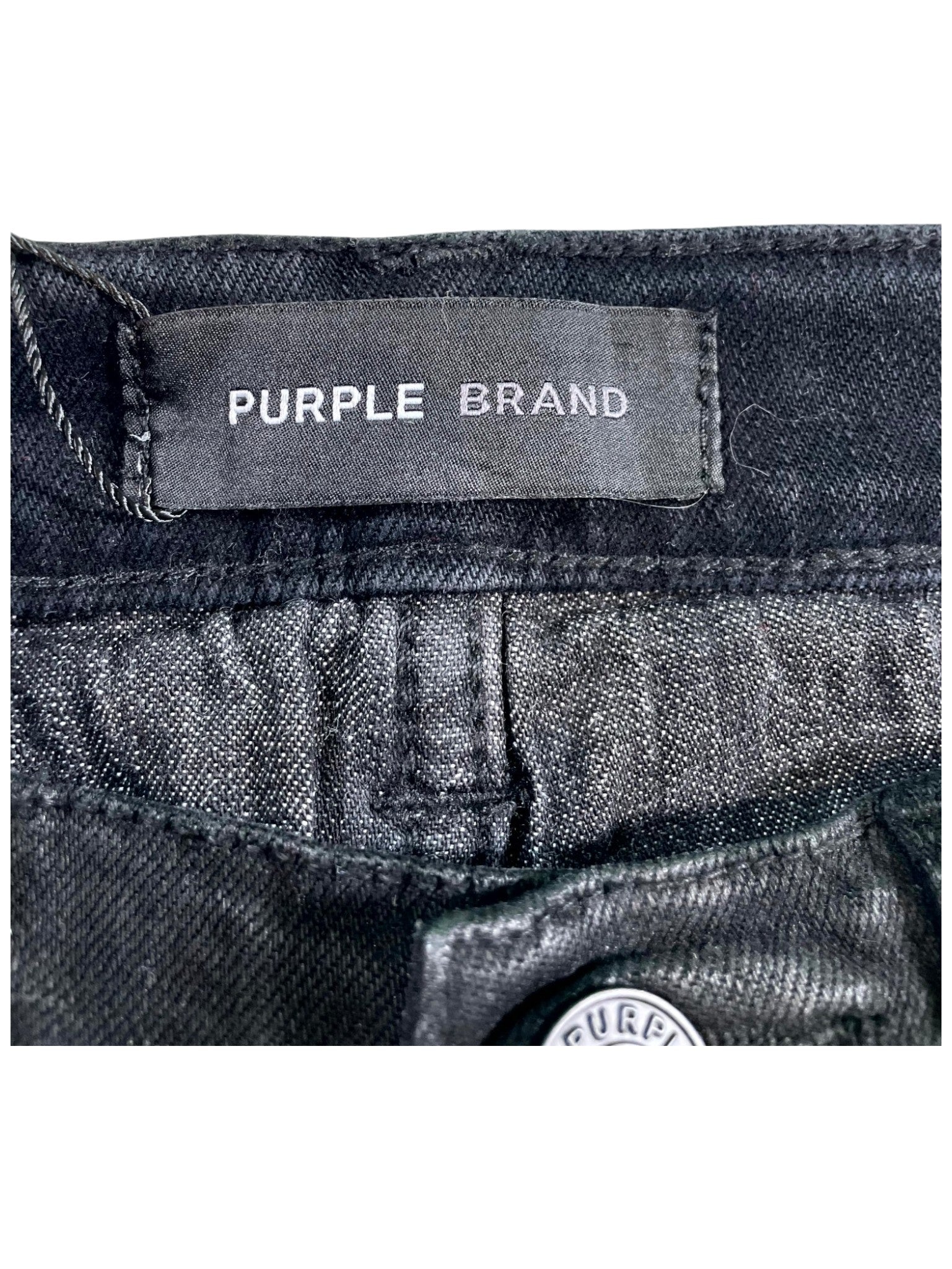 Purple Brand "Plain P001" Black Jeans