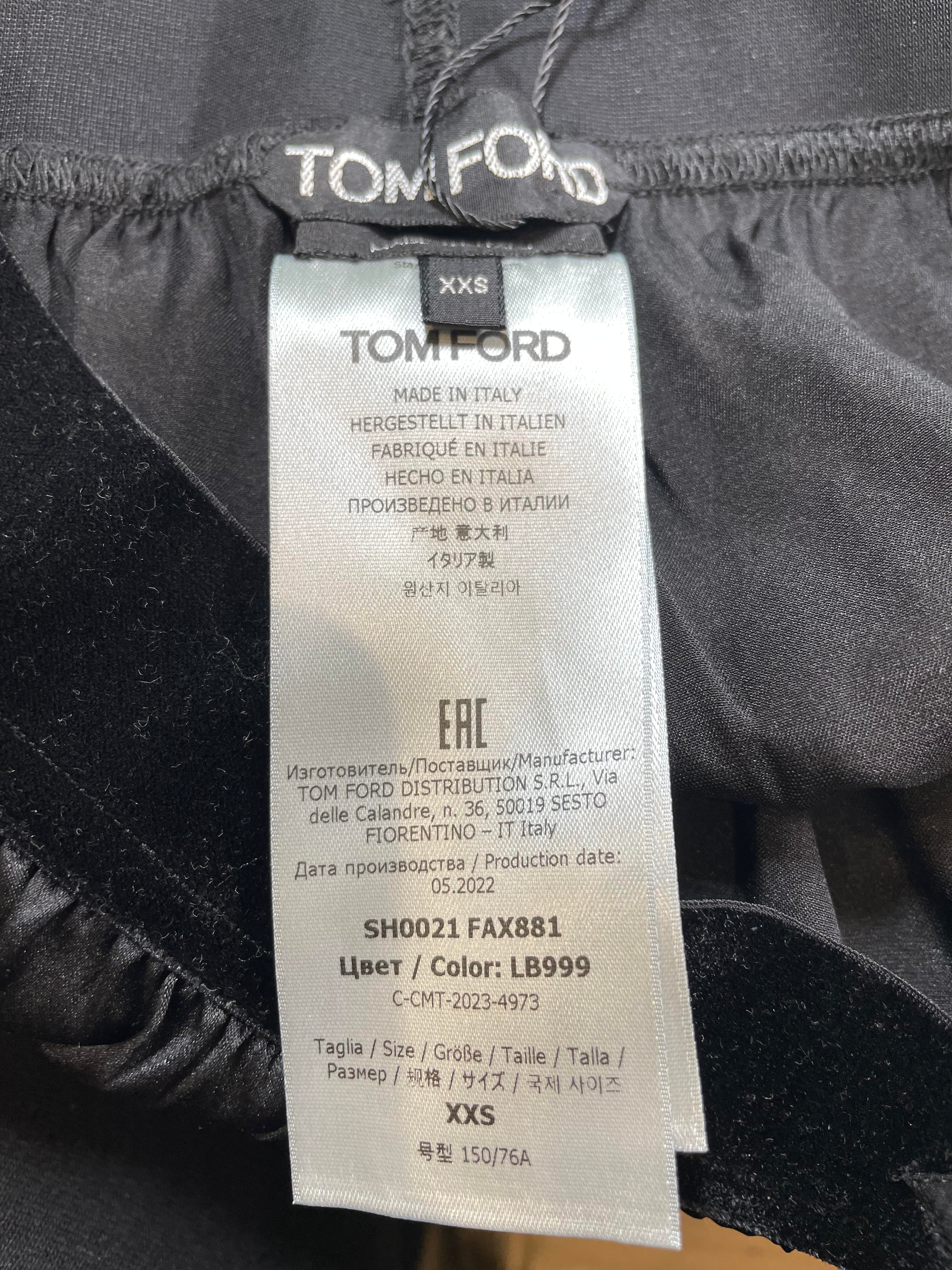 Tom Ford Silk Women Black Shorts