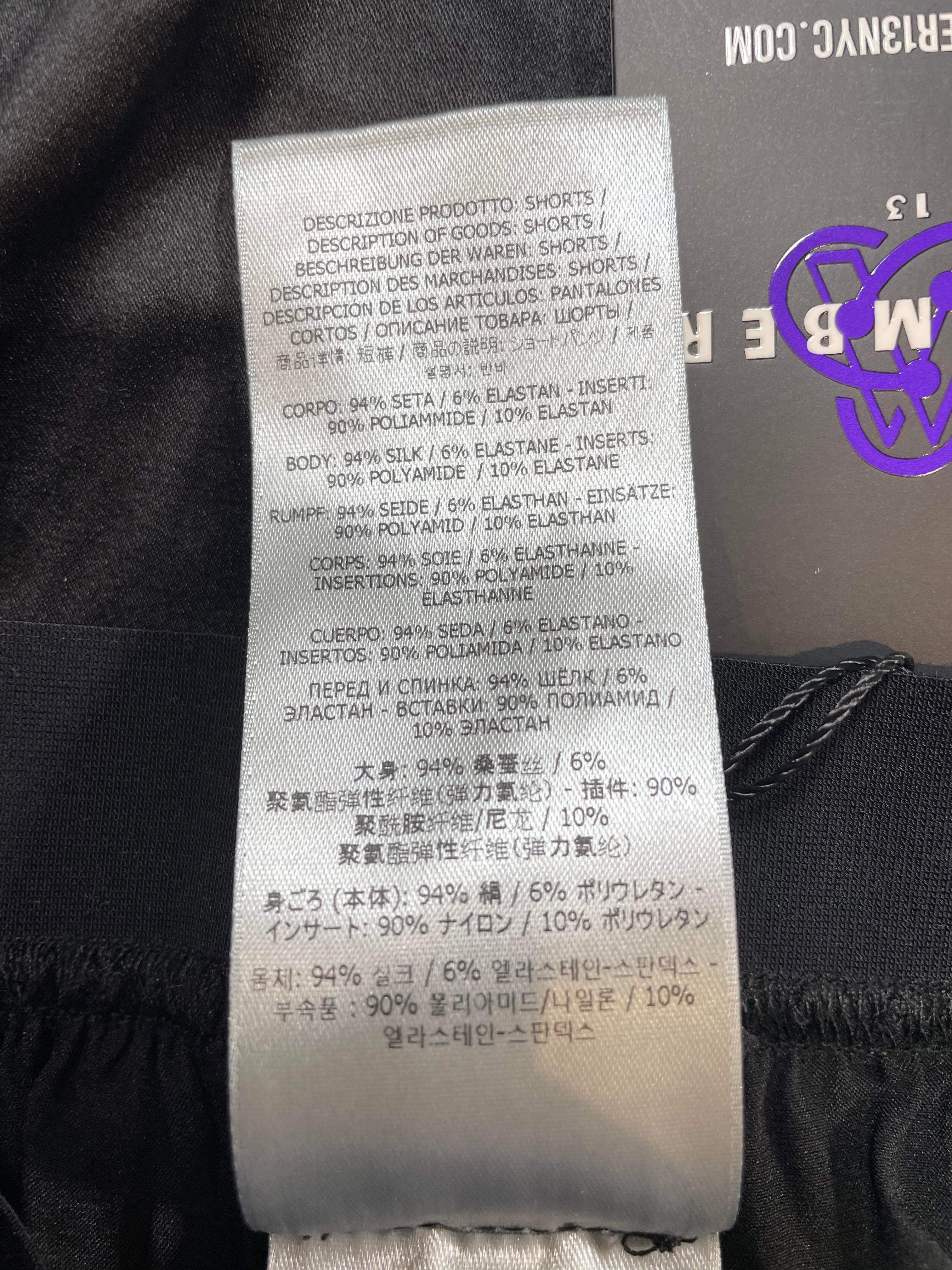 Tom Ford Silk Women Black Shorts