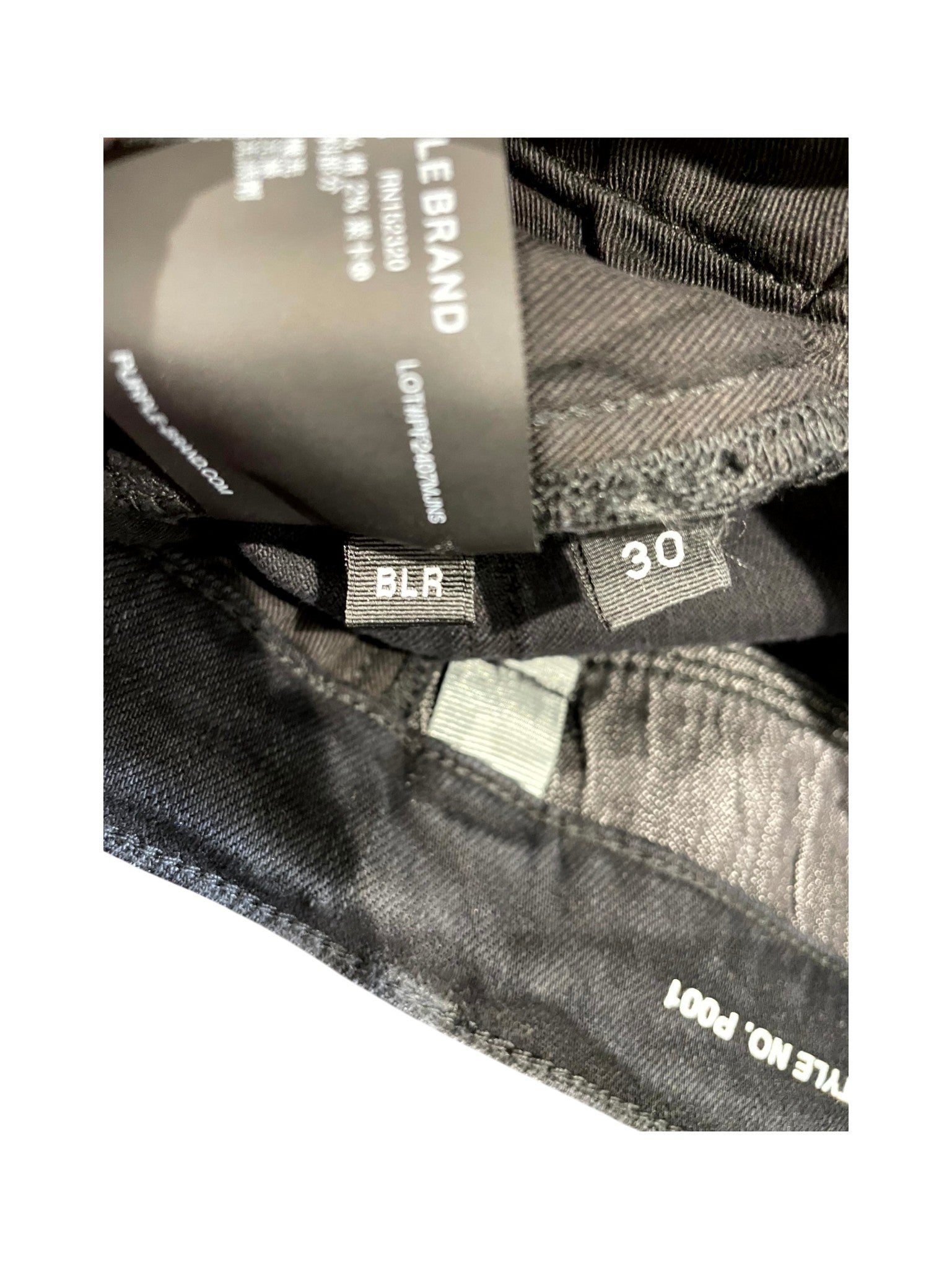 Purple Brand "Plain P001" Black Jeans