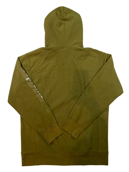 Supreme Sleeve Logo Olive Hoodie