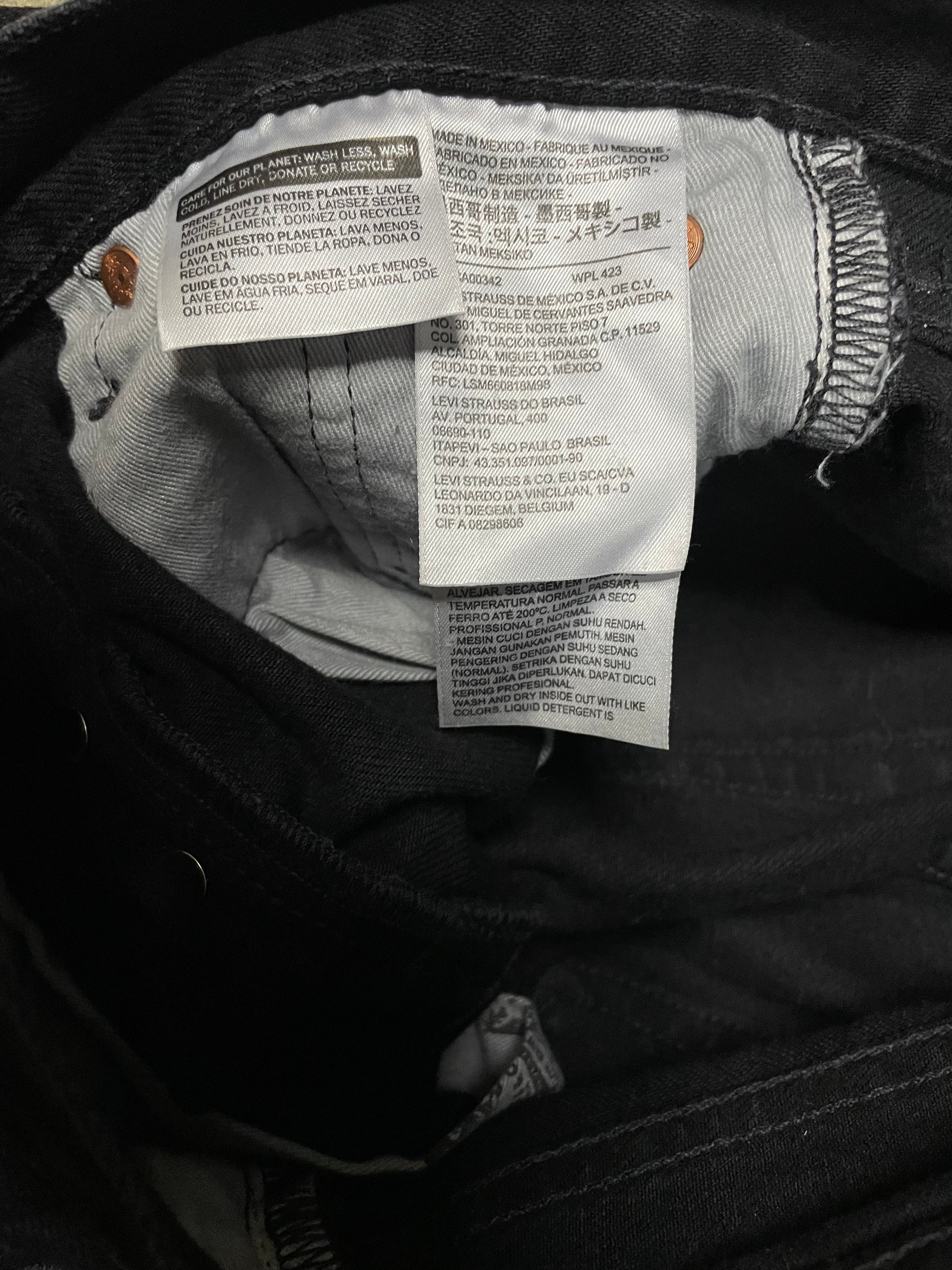 Denim Tears Black Jeans