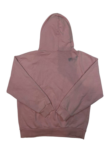 Celine Classic Logo Pink Black Hoodie
