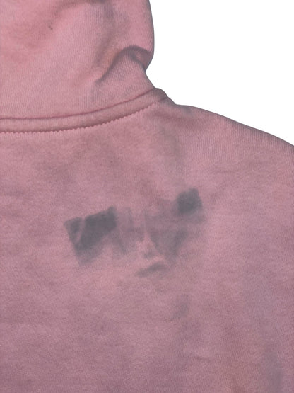 Celine Classic Logo Pink Black Hoodie