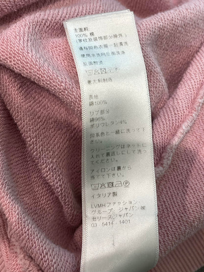 Celine Classic Logo Pink Black Hoodie