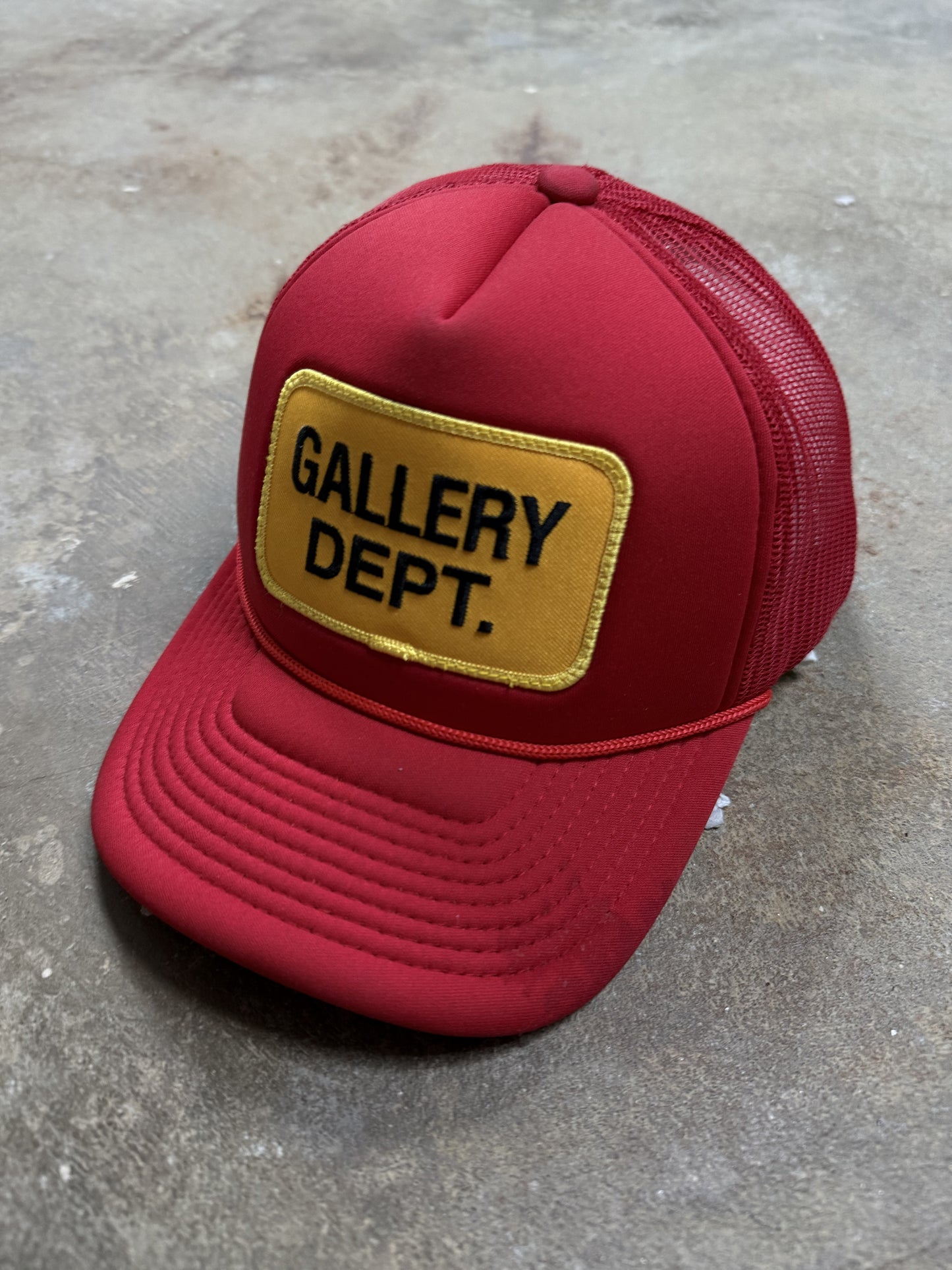 Gallery Dept Trucker Red Yellow Used OSFM