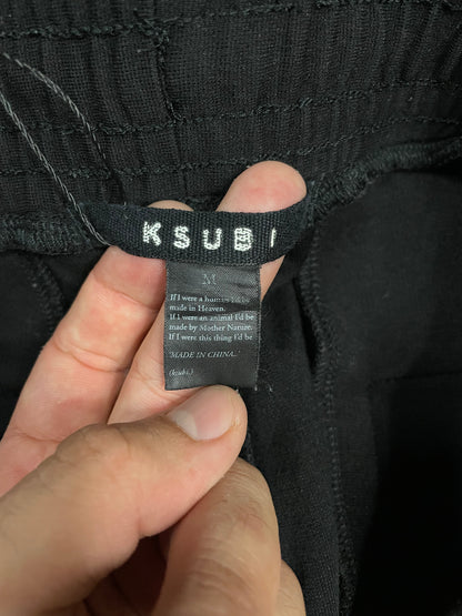Ksubi Sweats Black Gold Medium Used
