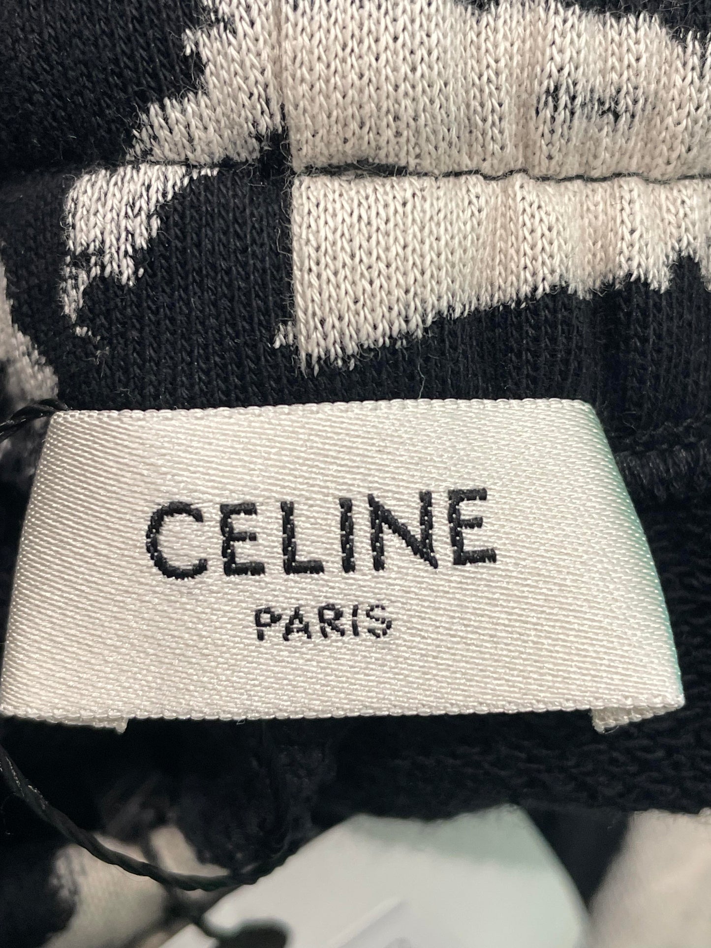 Celine Tye Dye Black Cream Sweatpants
