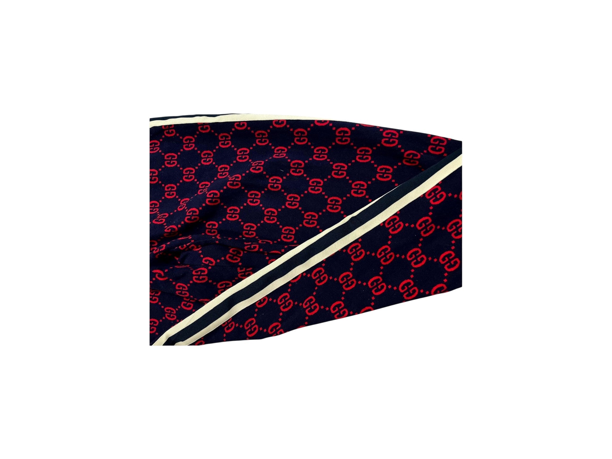 Gucci Monogram GG Navy & Red Sweats