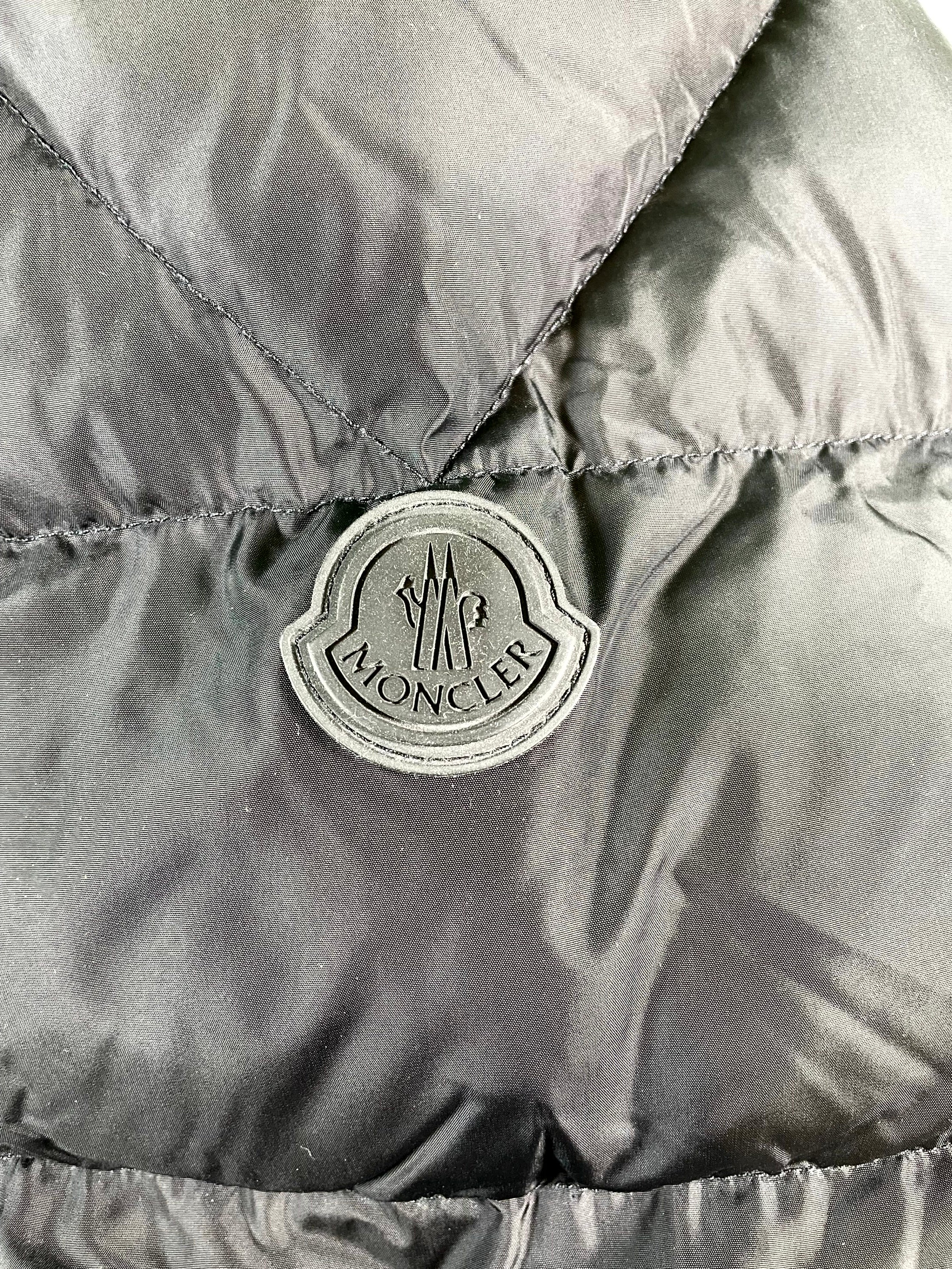 Moncler "Laveda Giubbotto" Black Puffer Jacket