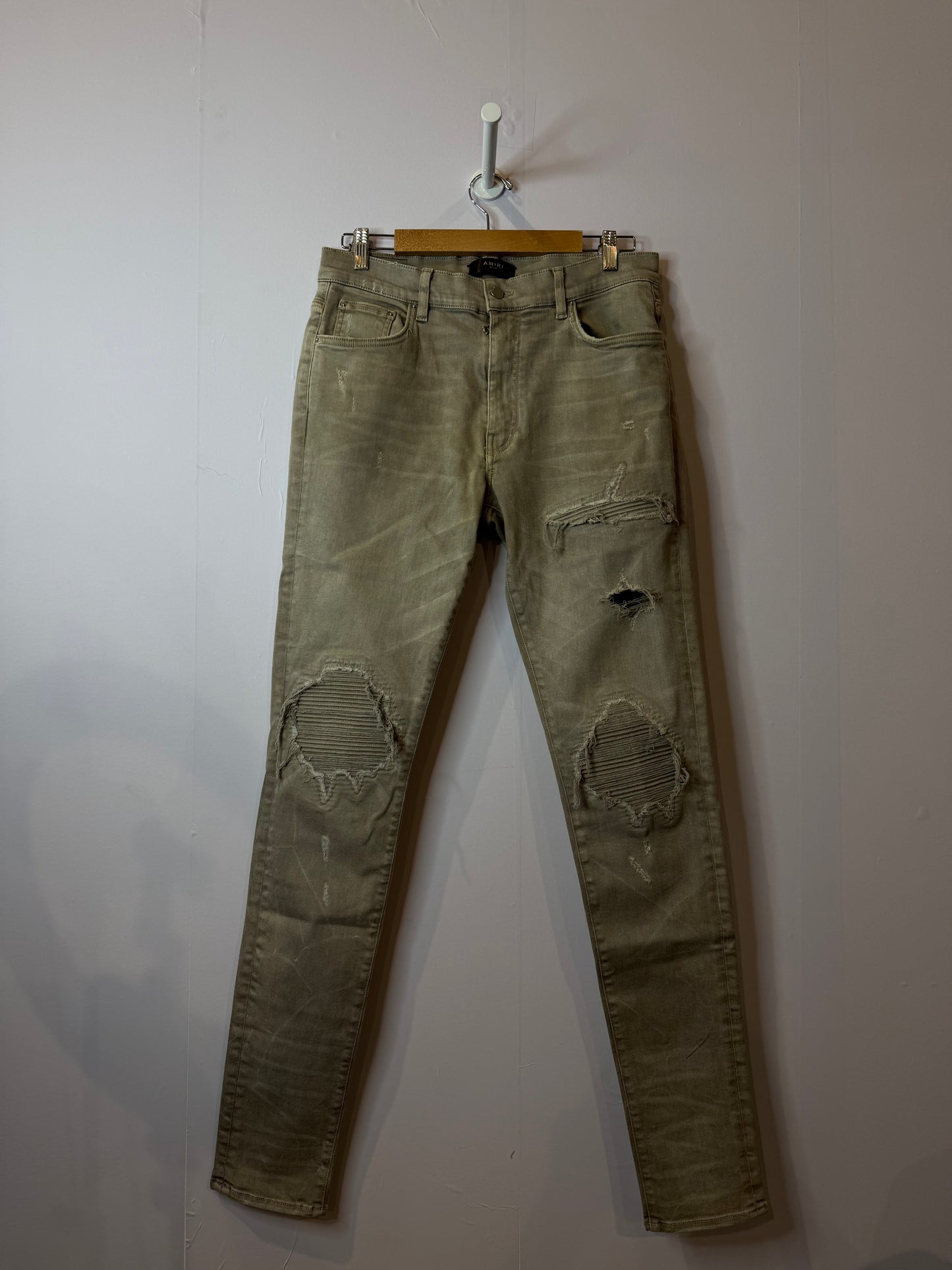 Amiri MX1 Jeans Tan Used 36