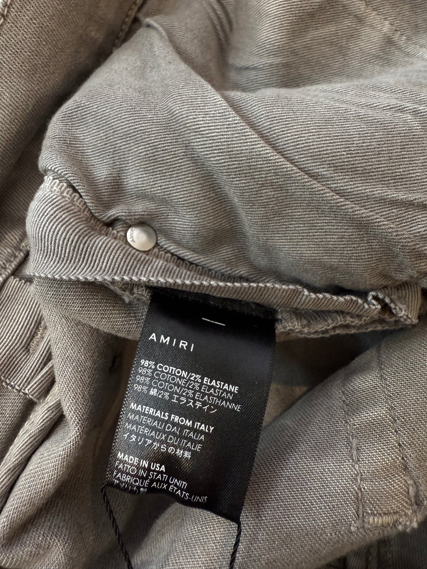 Amiri MX1 Jeans Tan Used 36