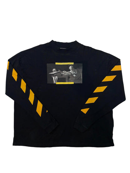 Off White Black Yellow Long Sleeve