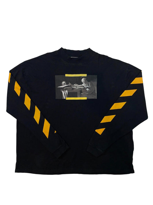 Off White Black Yellow Long Sleeve