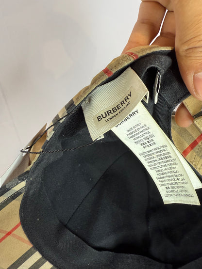Burberry TB Logo Trucker Brown Monogram Used XL