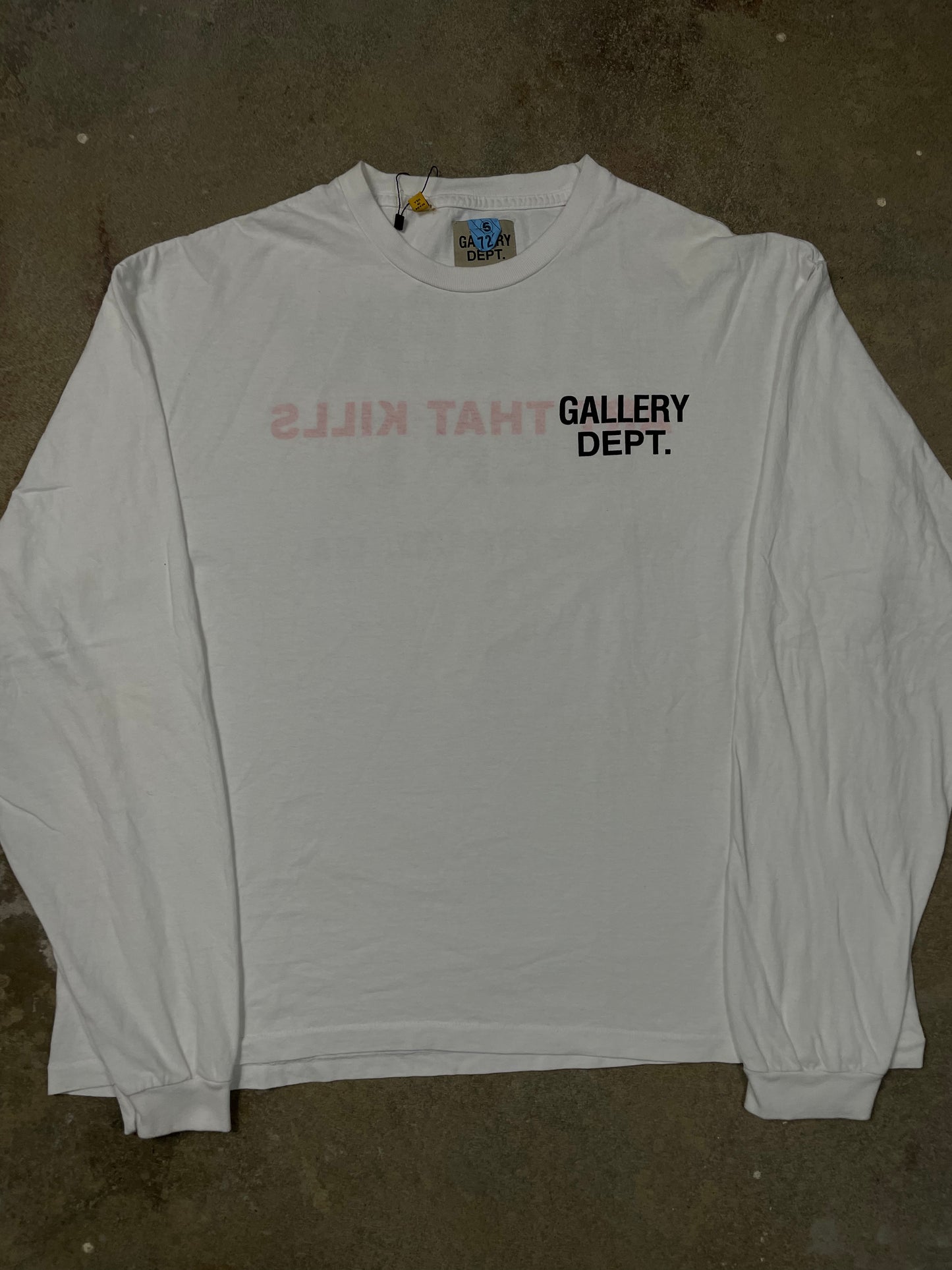 Gallery Dept ATK LS White Black Used XL