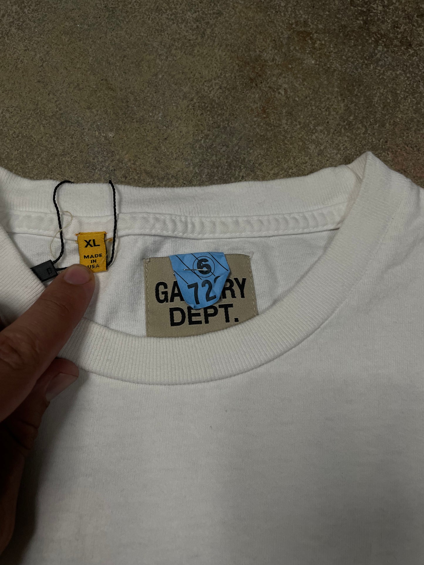 Gallery Dept ATK LS White Black Used XL