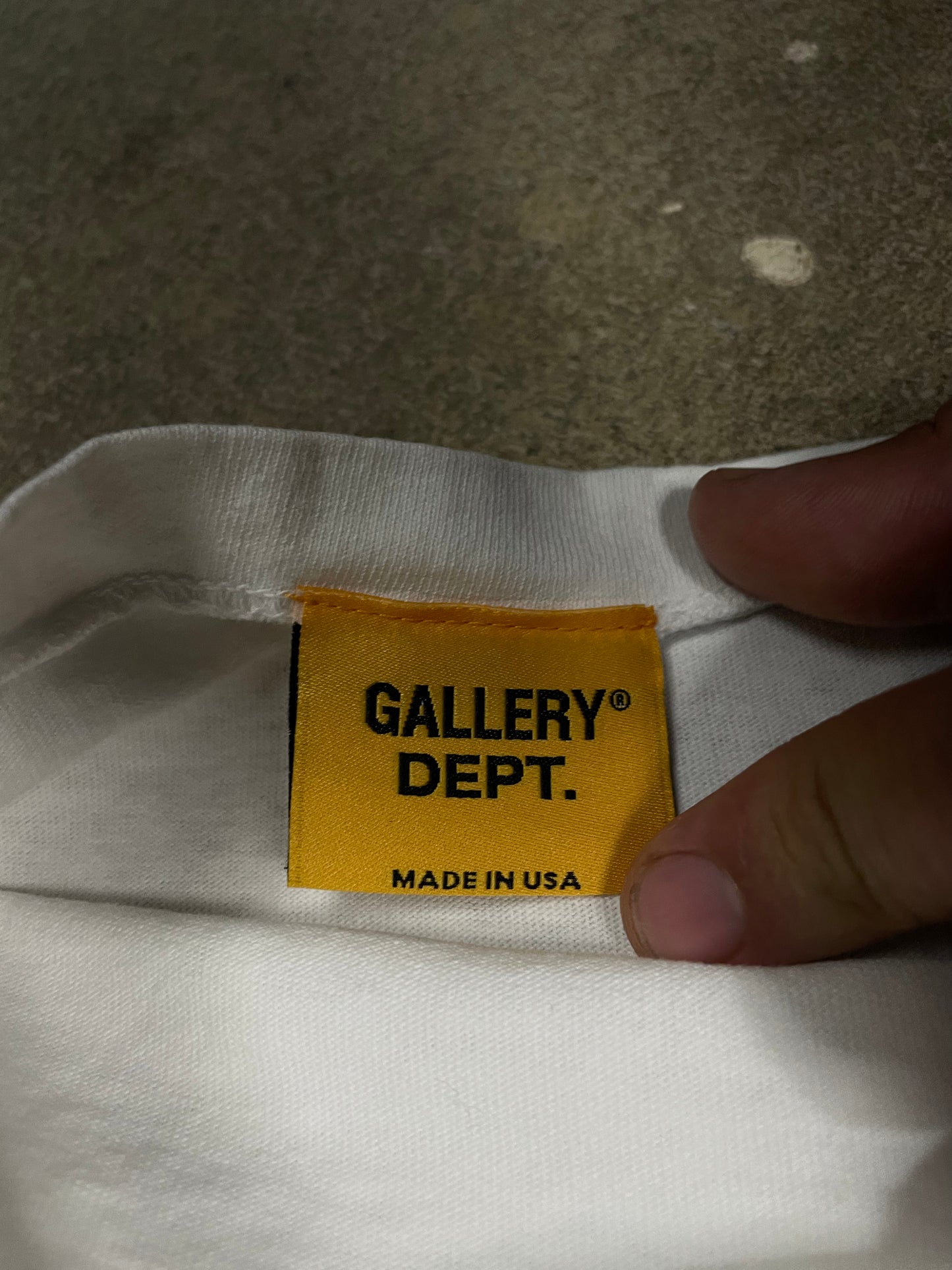 Gallery Dept ATK LS White Black Used XL