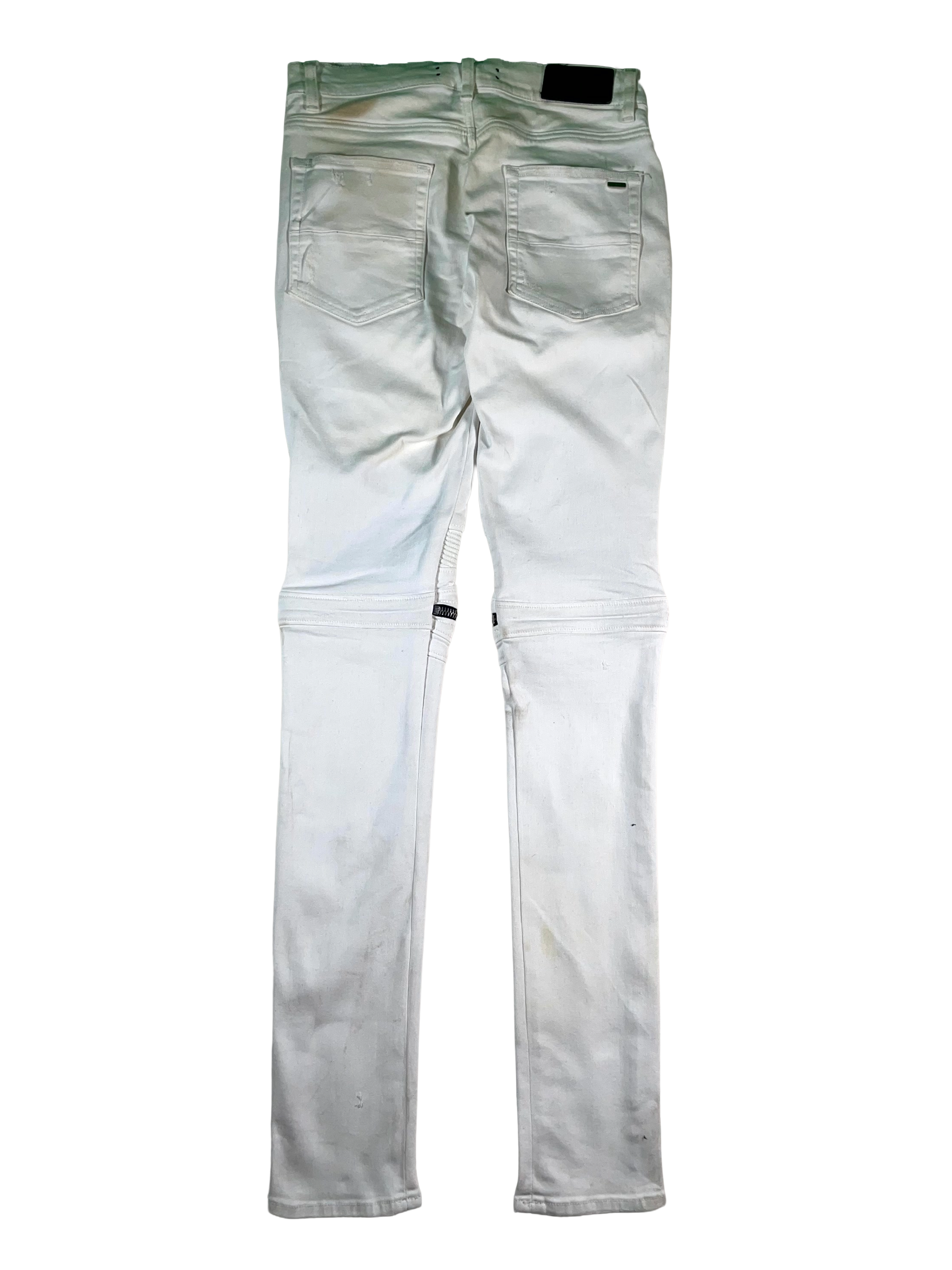 Amiri MX2 Patch White Jeans