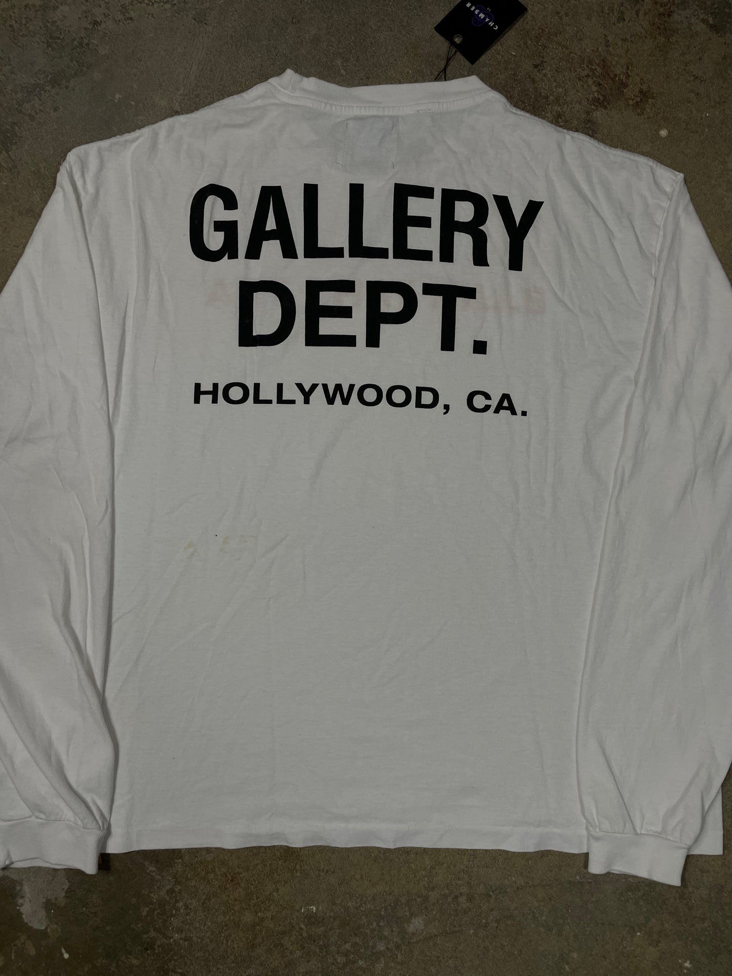 Gallery Dept ATK LS White Black Used XL