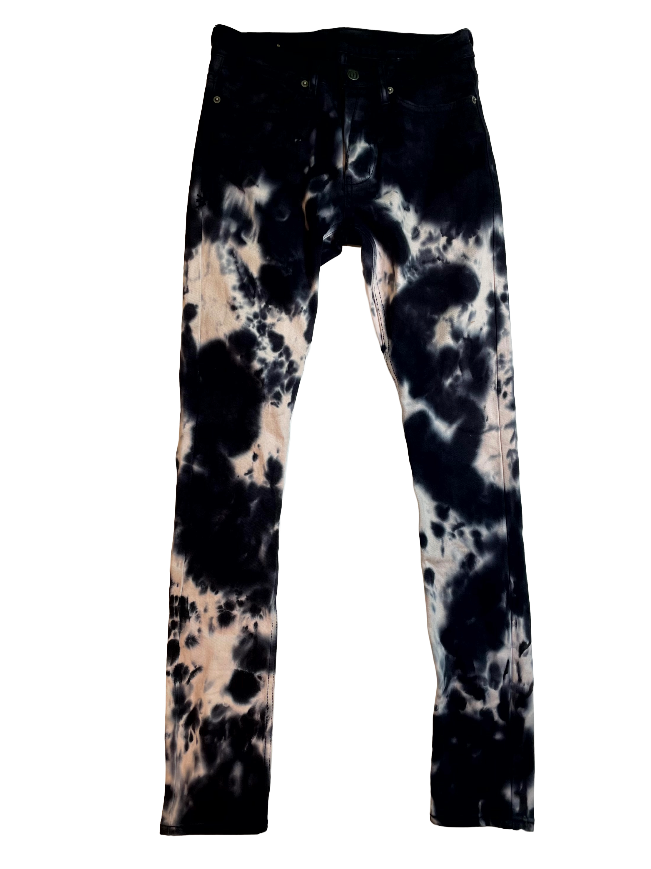 Ksubi Black & White Tie Dye Jeans