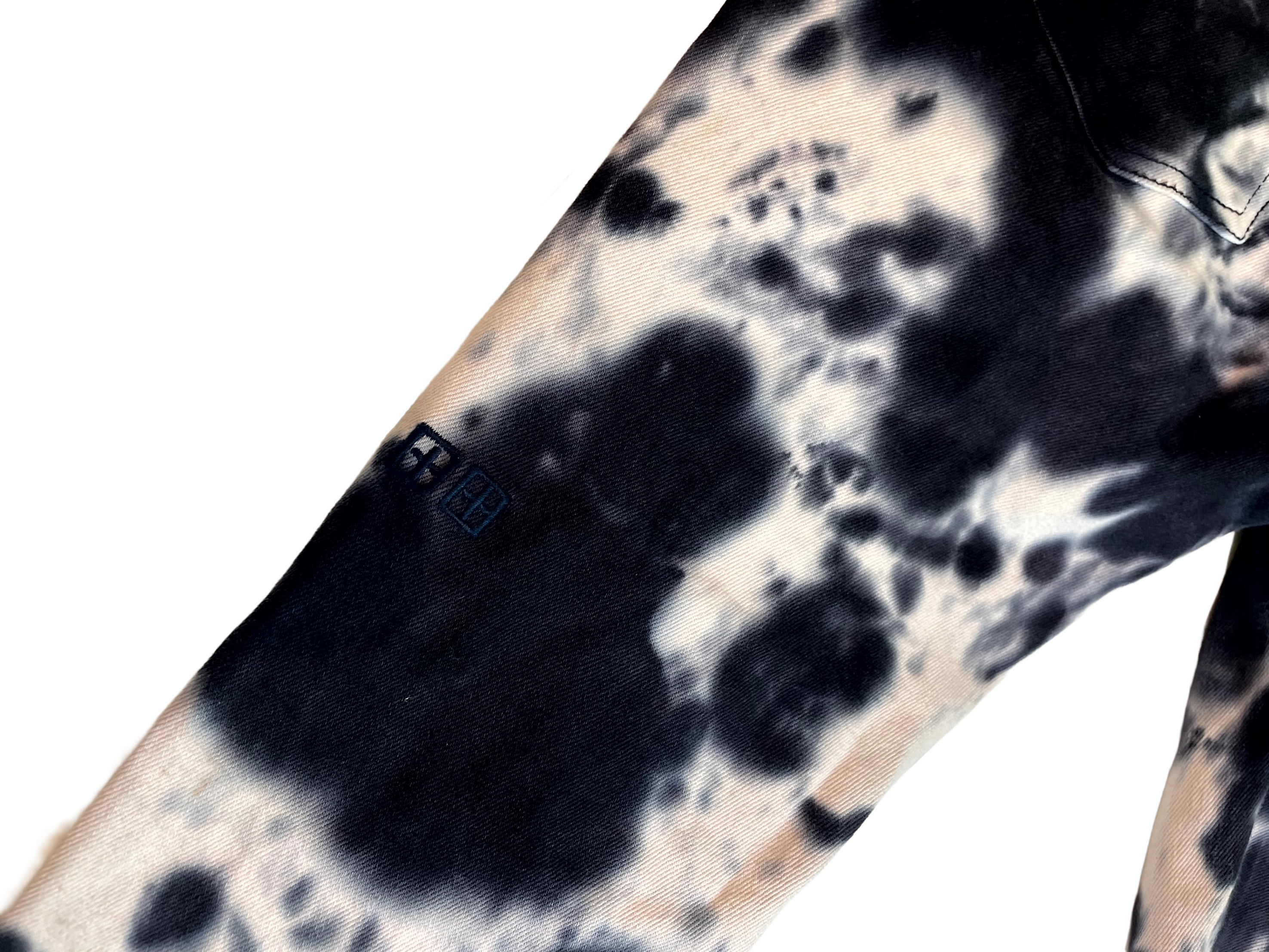 Ksubi Black & White Tie Dye Jeans