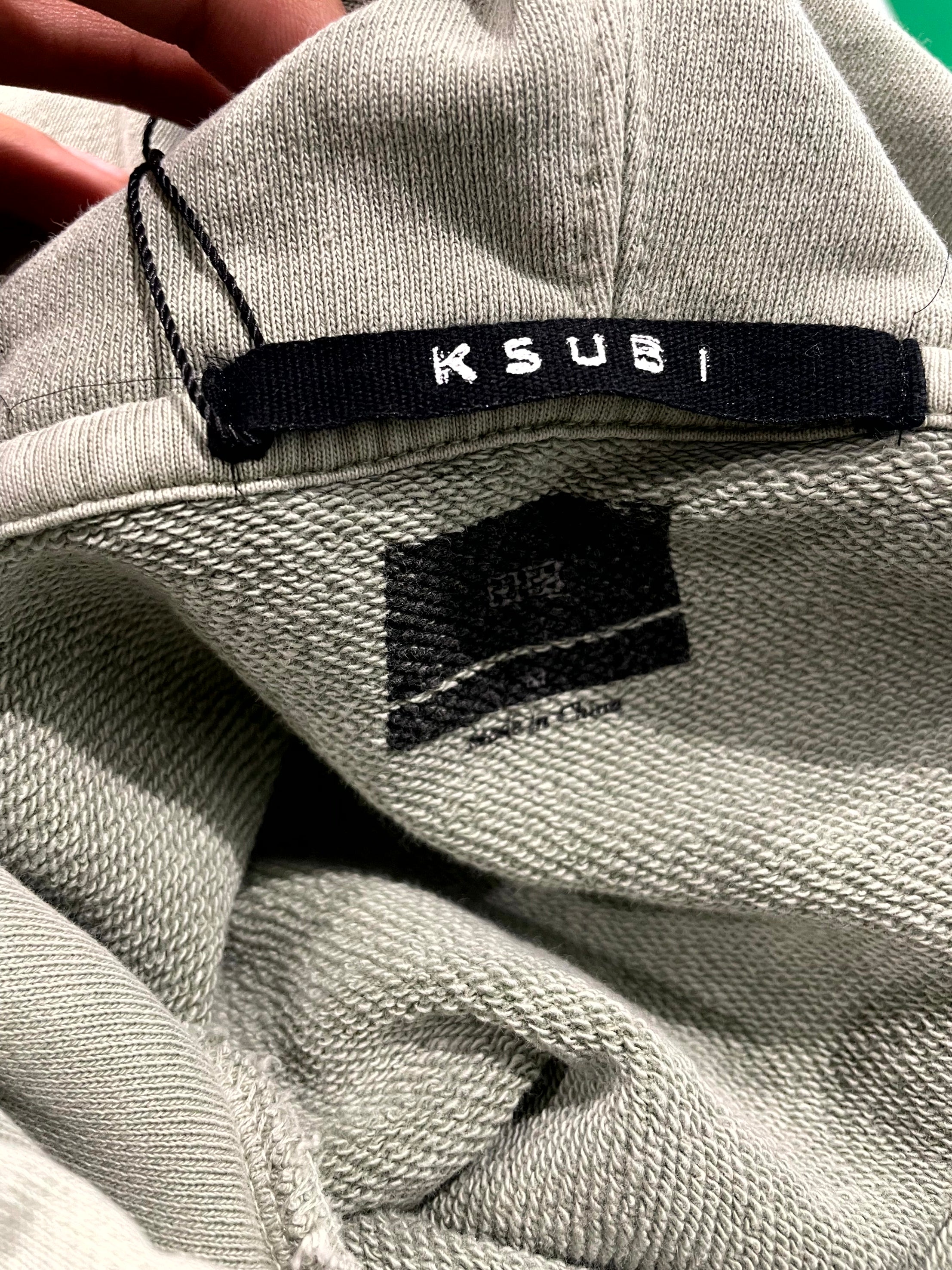 Ksubi Mint Green Hoodie