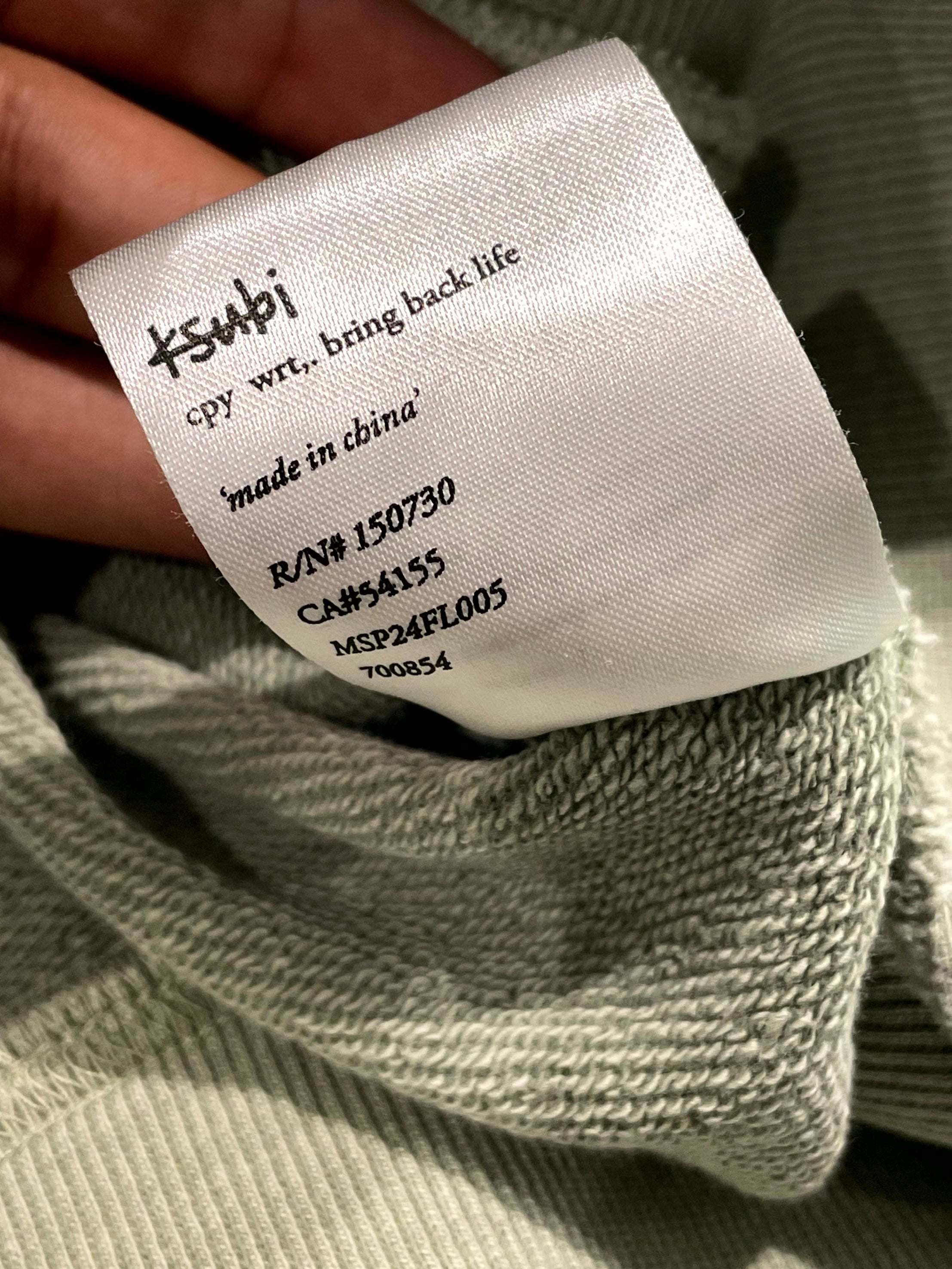 Ksubi Mint Green Hoodie