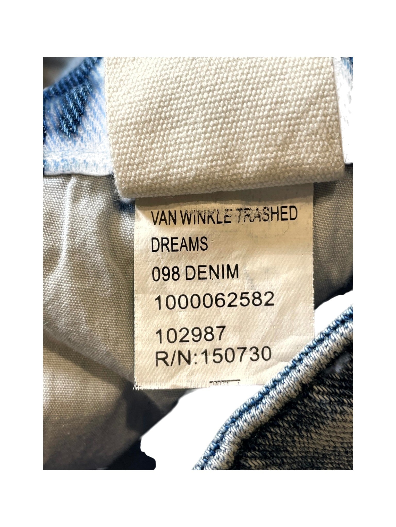 Ksubi Distressed Light Wash Jeans