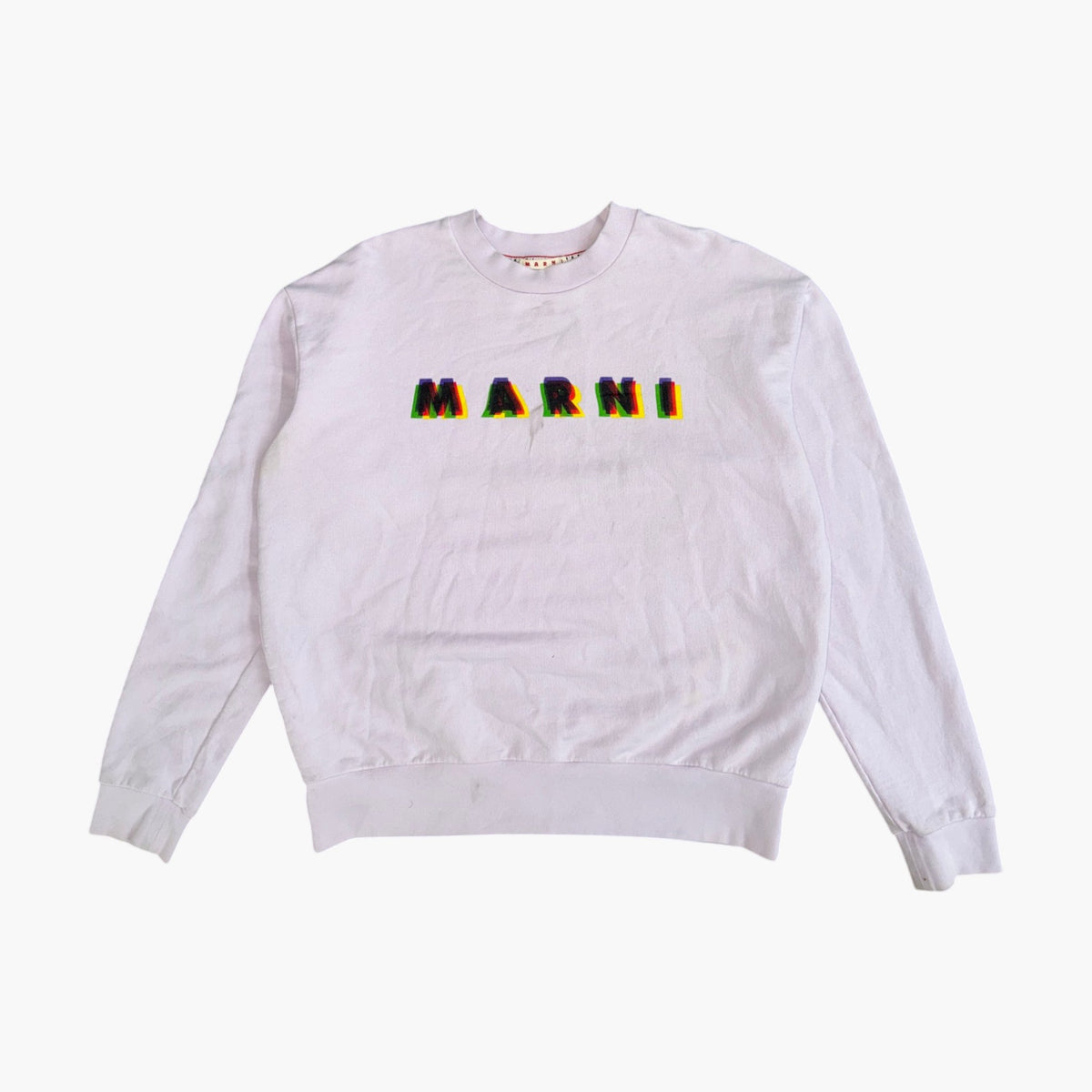 Marni Lilac Multi Color Crewneck