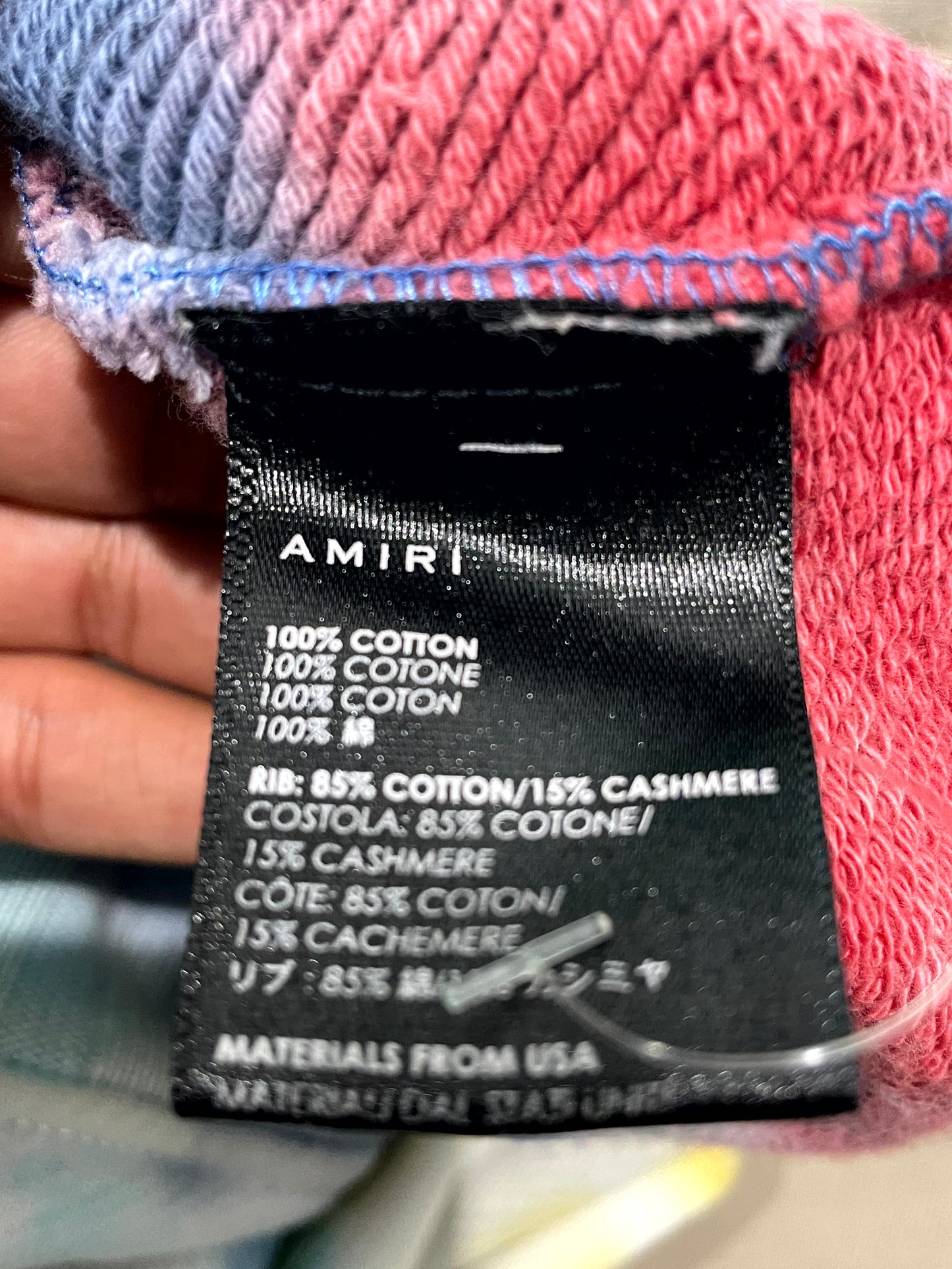 Amiri Stars Multicolor Hoodie