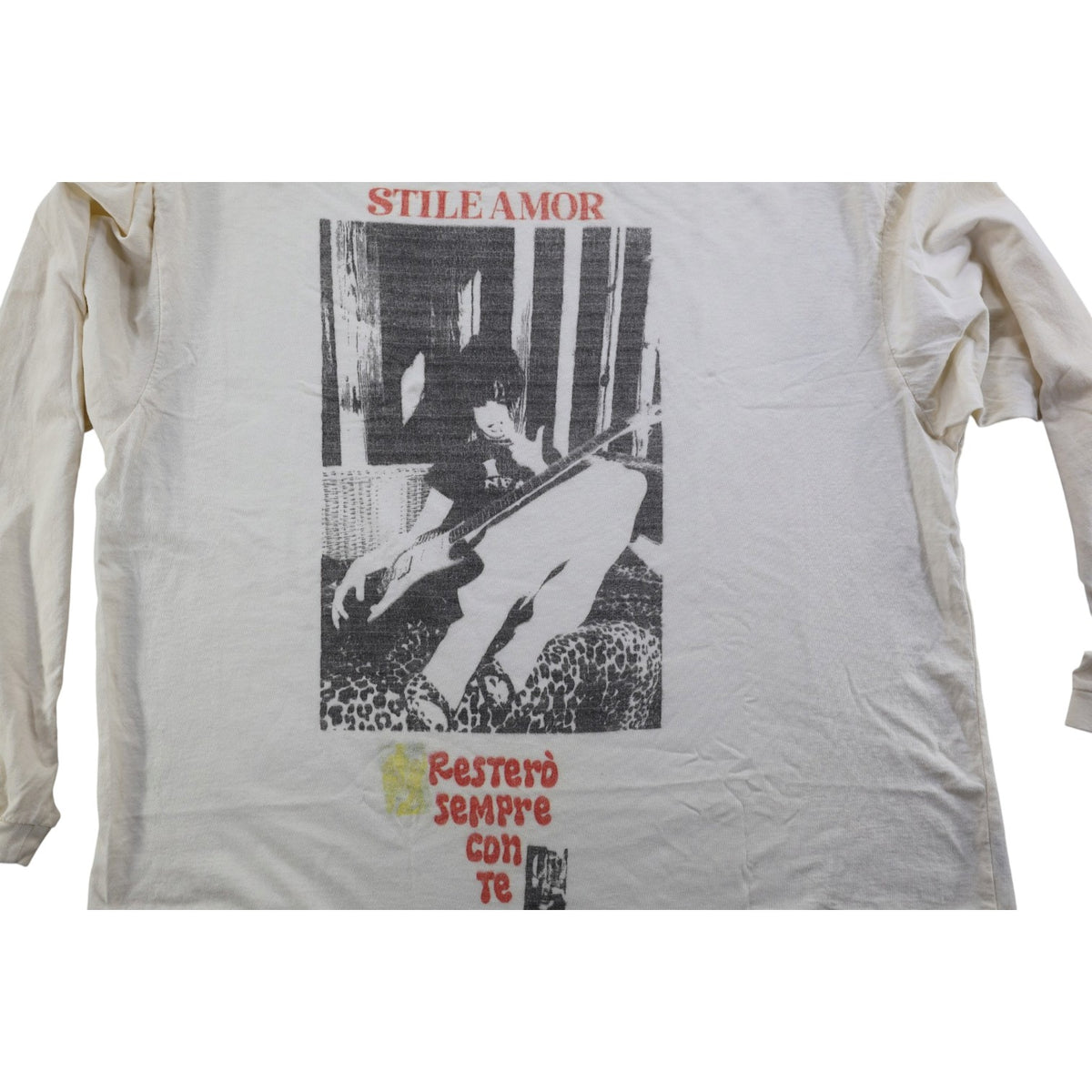 Stile De Amor 'Restero' Cream LS Tee