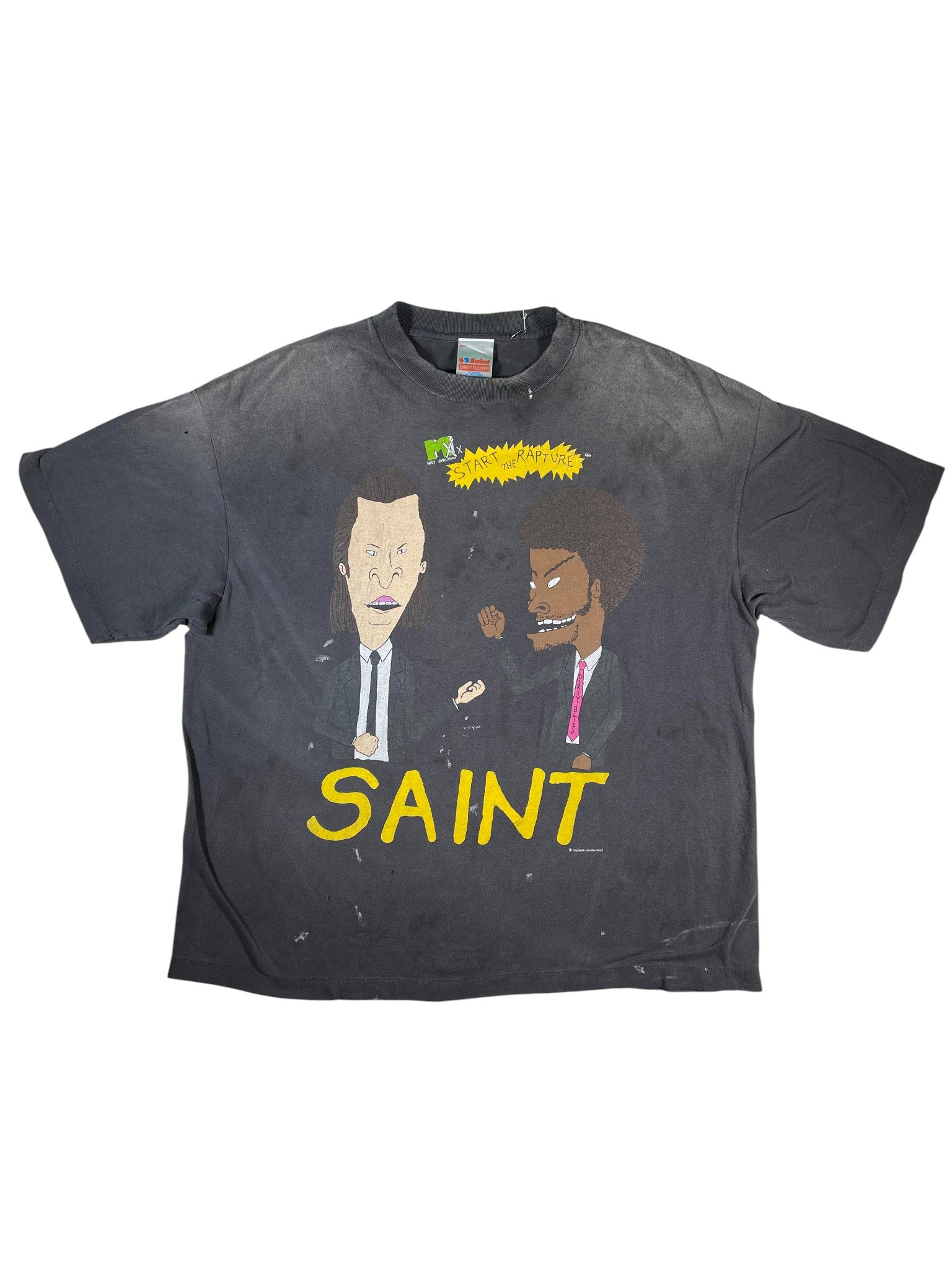 Saint Michael 'Rapture' Black Tee