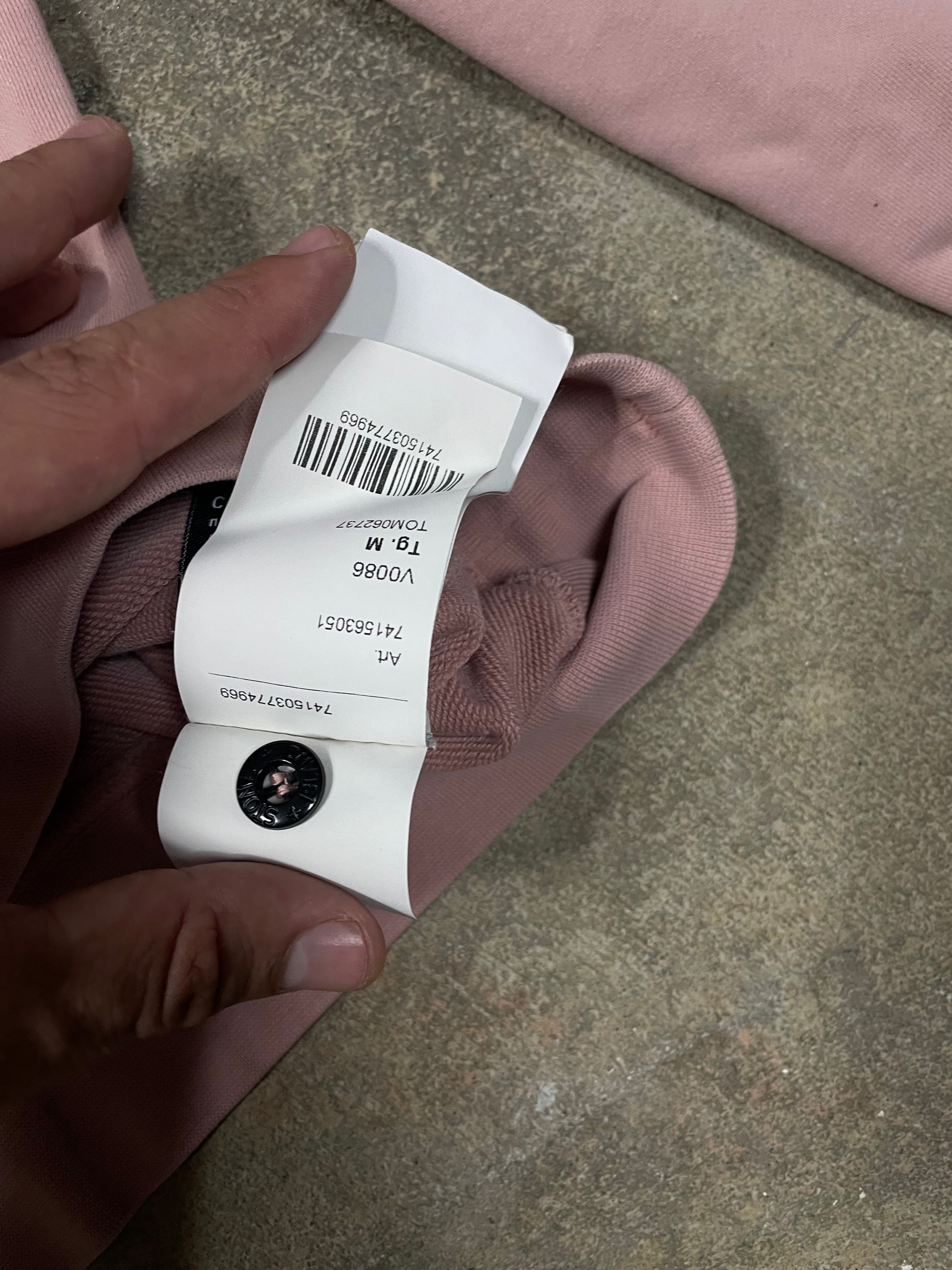 Stone Island Crewneck Peach Sweatshirt
