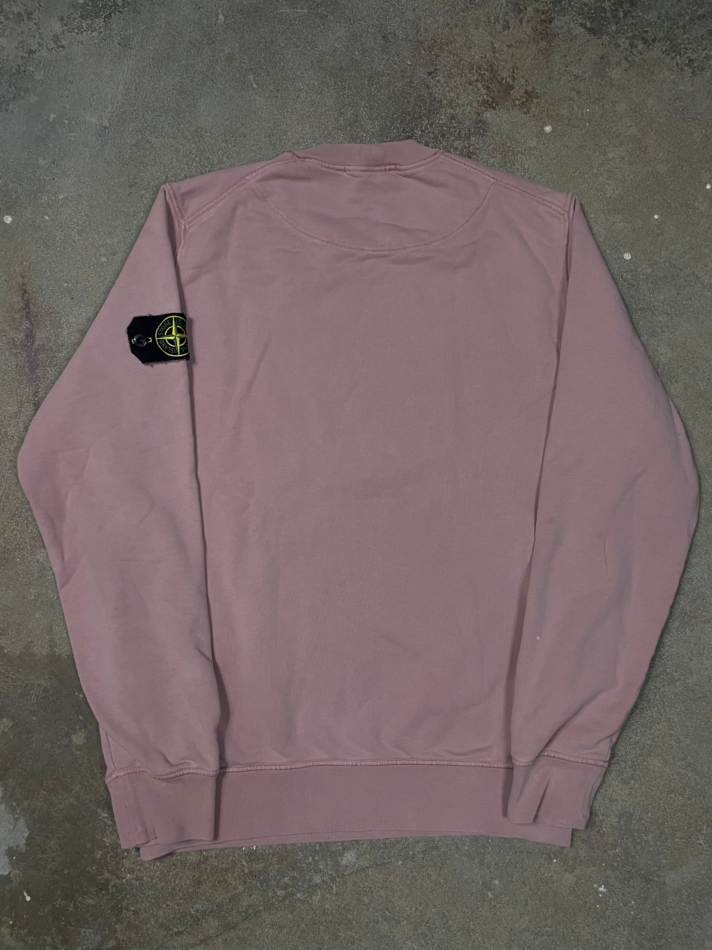 Stone Island Crewneck Peach Sweatshirt