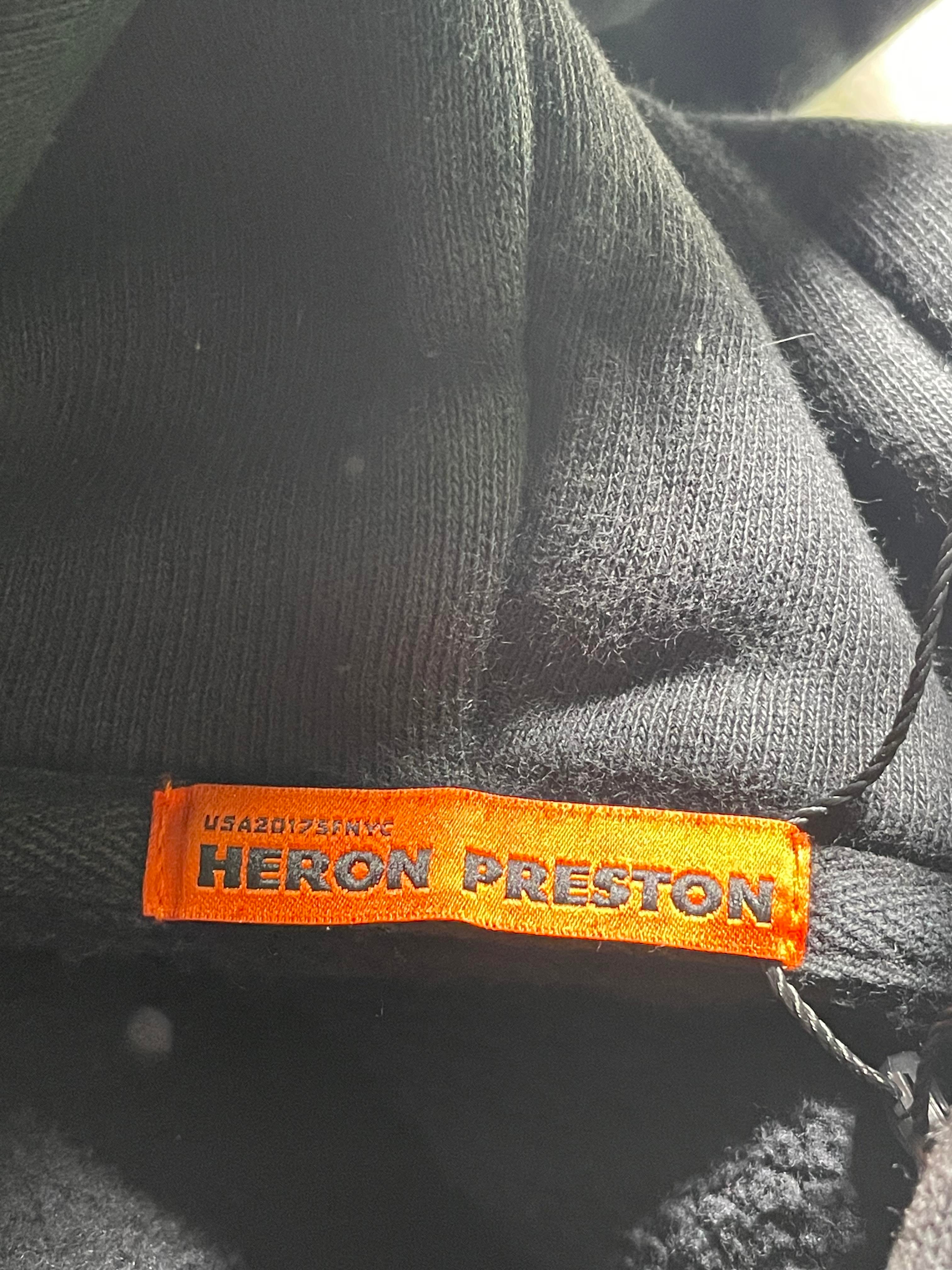 Heron Preston 'NASA Boot' Black Hoodie